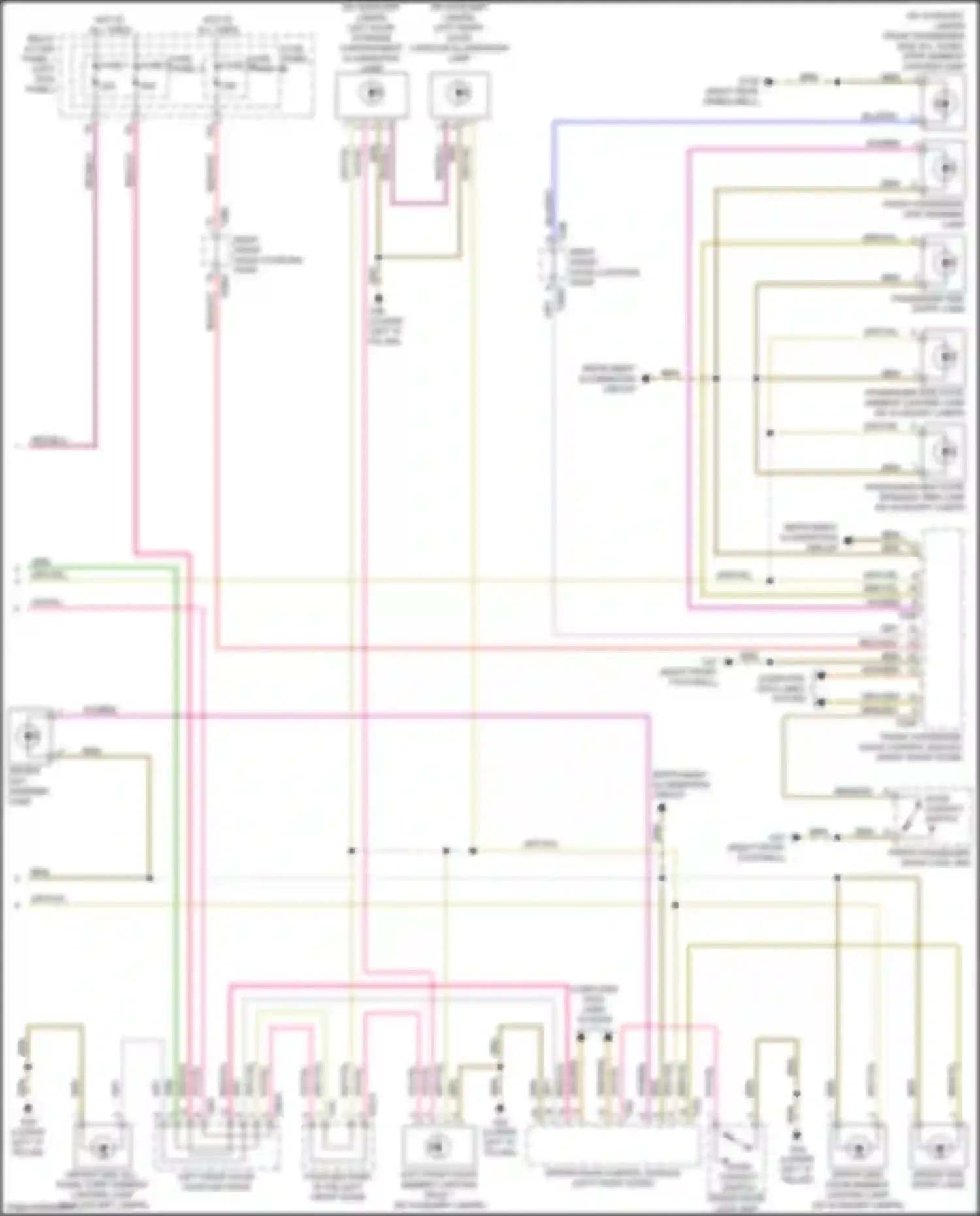Q5 e-tron Audi I (2022-2024): Courtesy lamps circuit (6 of 6)