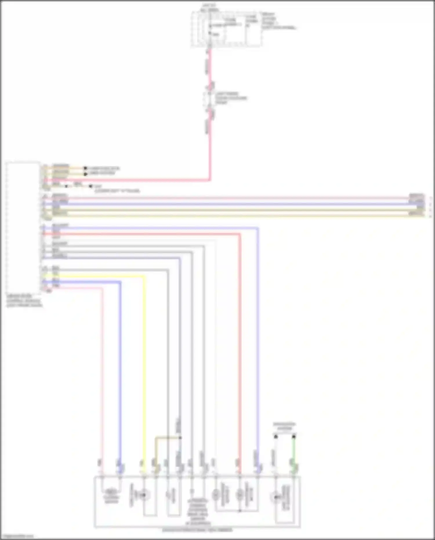 Q5 e-tron Audi I (2022-2024): Power mirrors circuit (1 of 2)