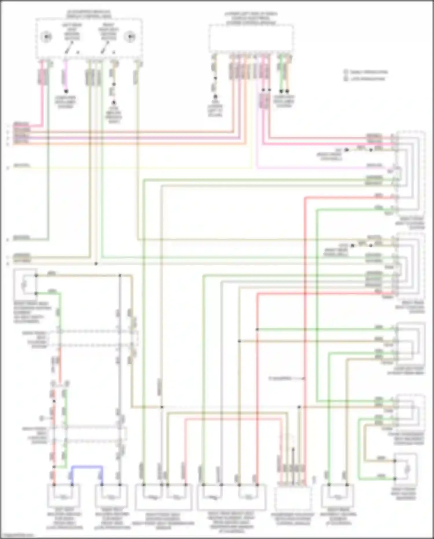 Q5 e-tron Audi I (2022-2024): Heated seats circuit, w/o ventilation (2 of 2)