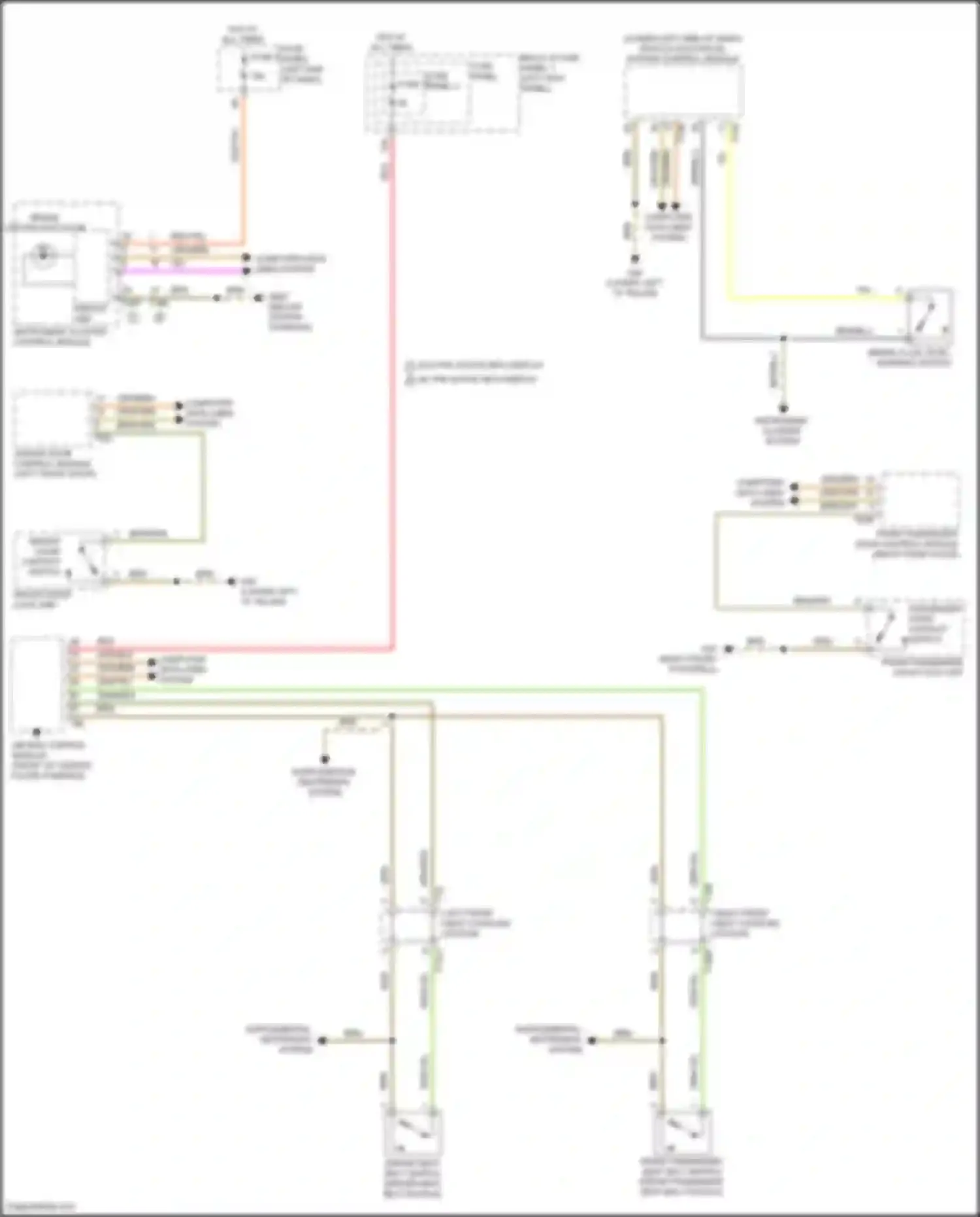 Q5 e-tron Audi I (2022-2024): Chime circuit