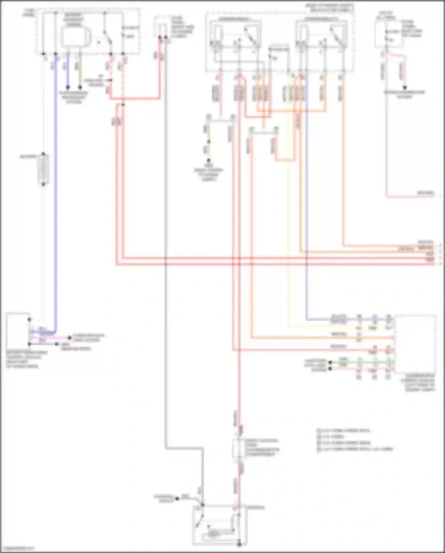Wiring diagram battery monitoring control module for Audi Q5 e-tron I (2022-2024) (5 of 5)