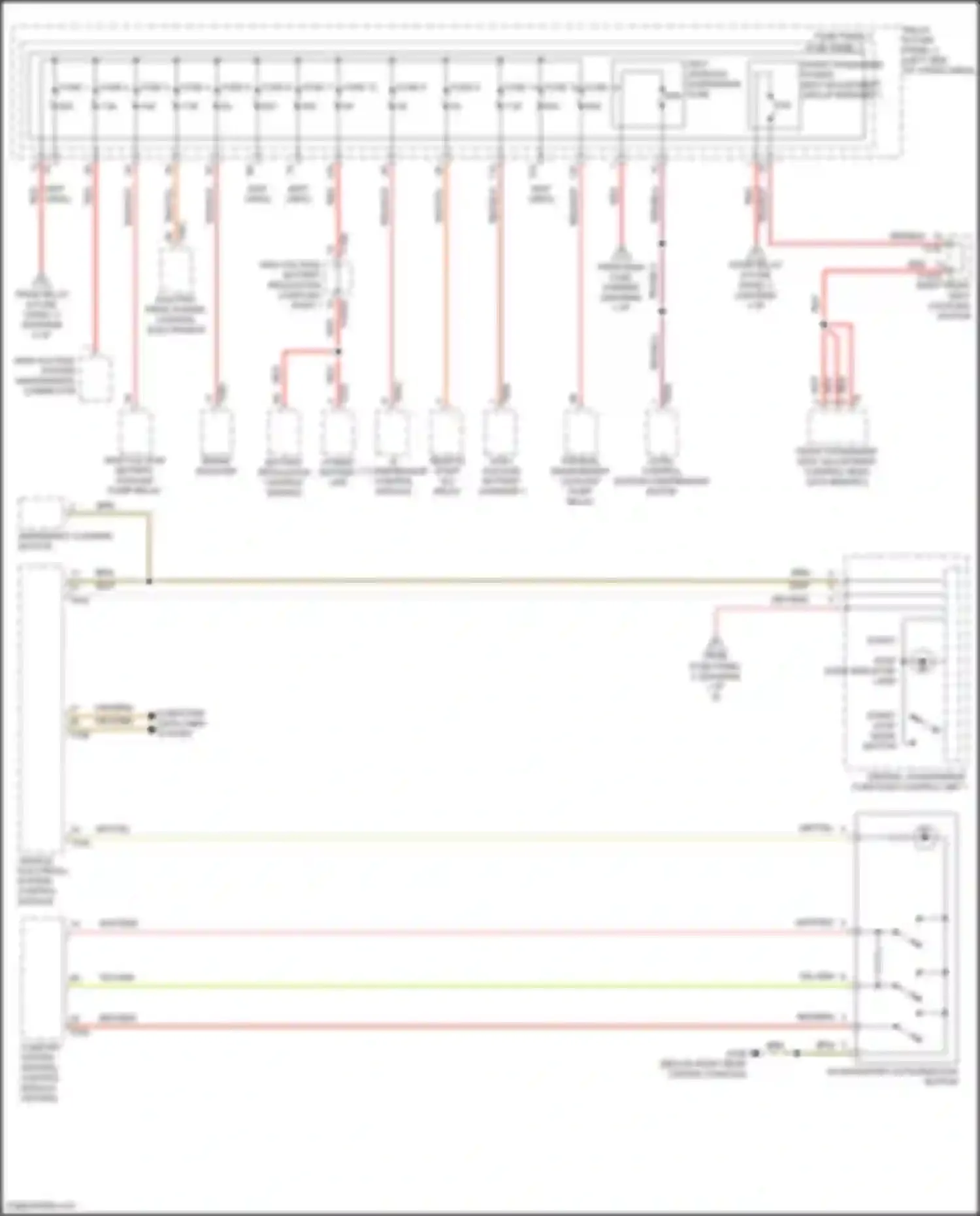 Wiring diagram brake booster for Audi Q5 e-tron I (2022-2024) (4 of 5)