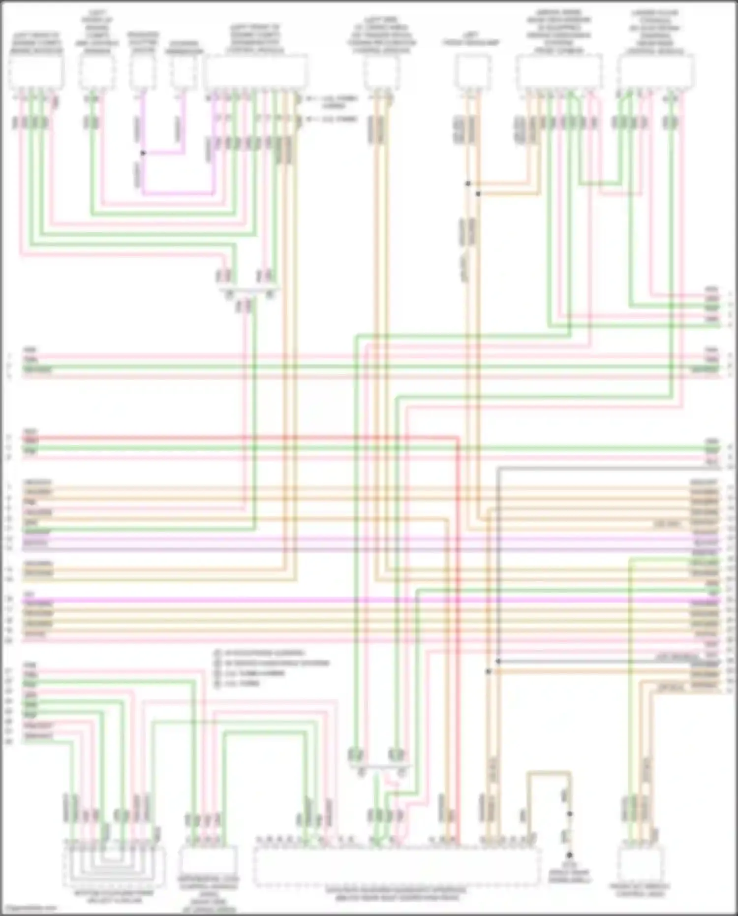 Wiring diagram engine/motor control module for Audi Q5 e-tron I (2022-2024) (3 of 18)