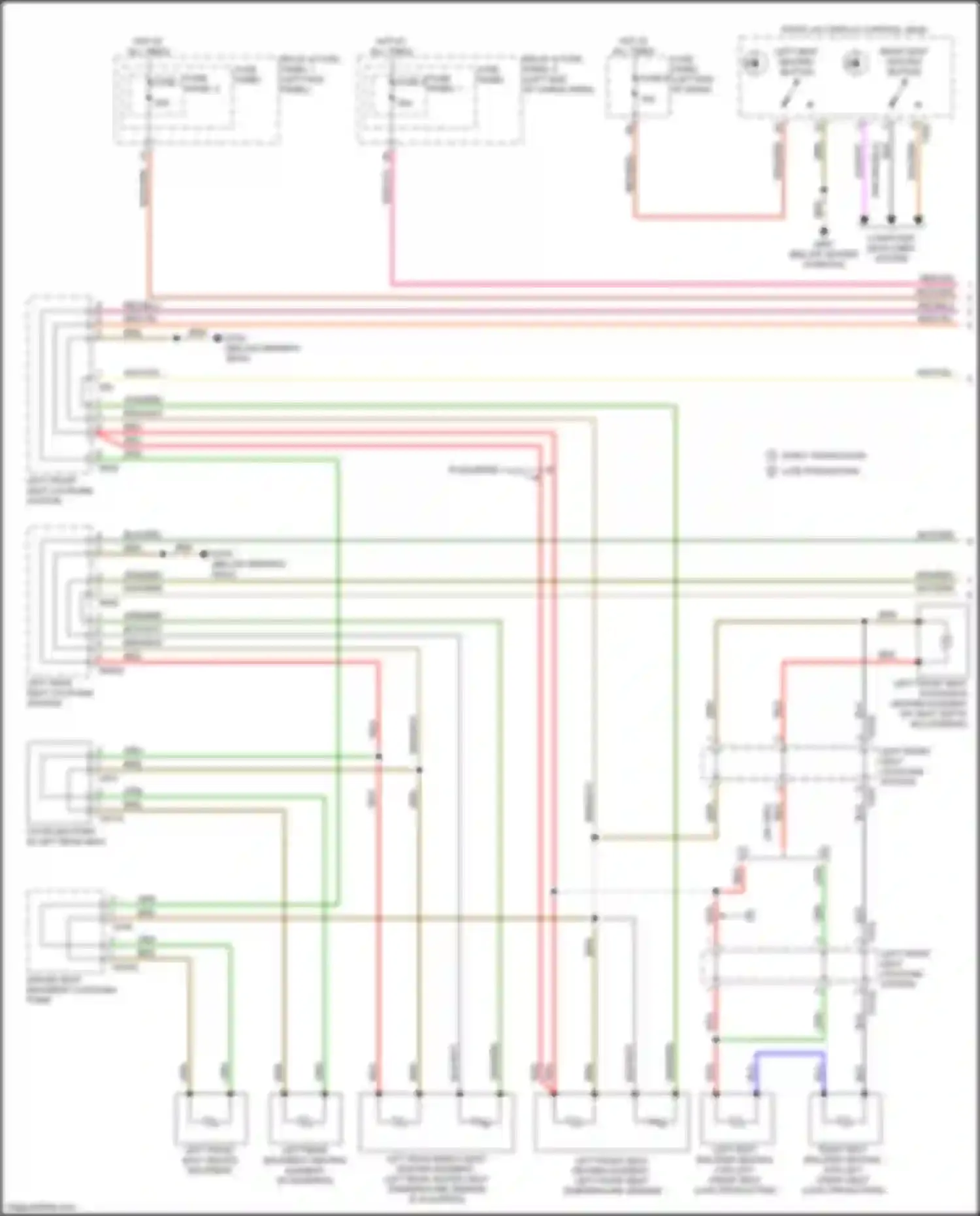 Wiring diagram fuse 1 for Audi Q5 e-tron I (2022-2024) (6 of 22)