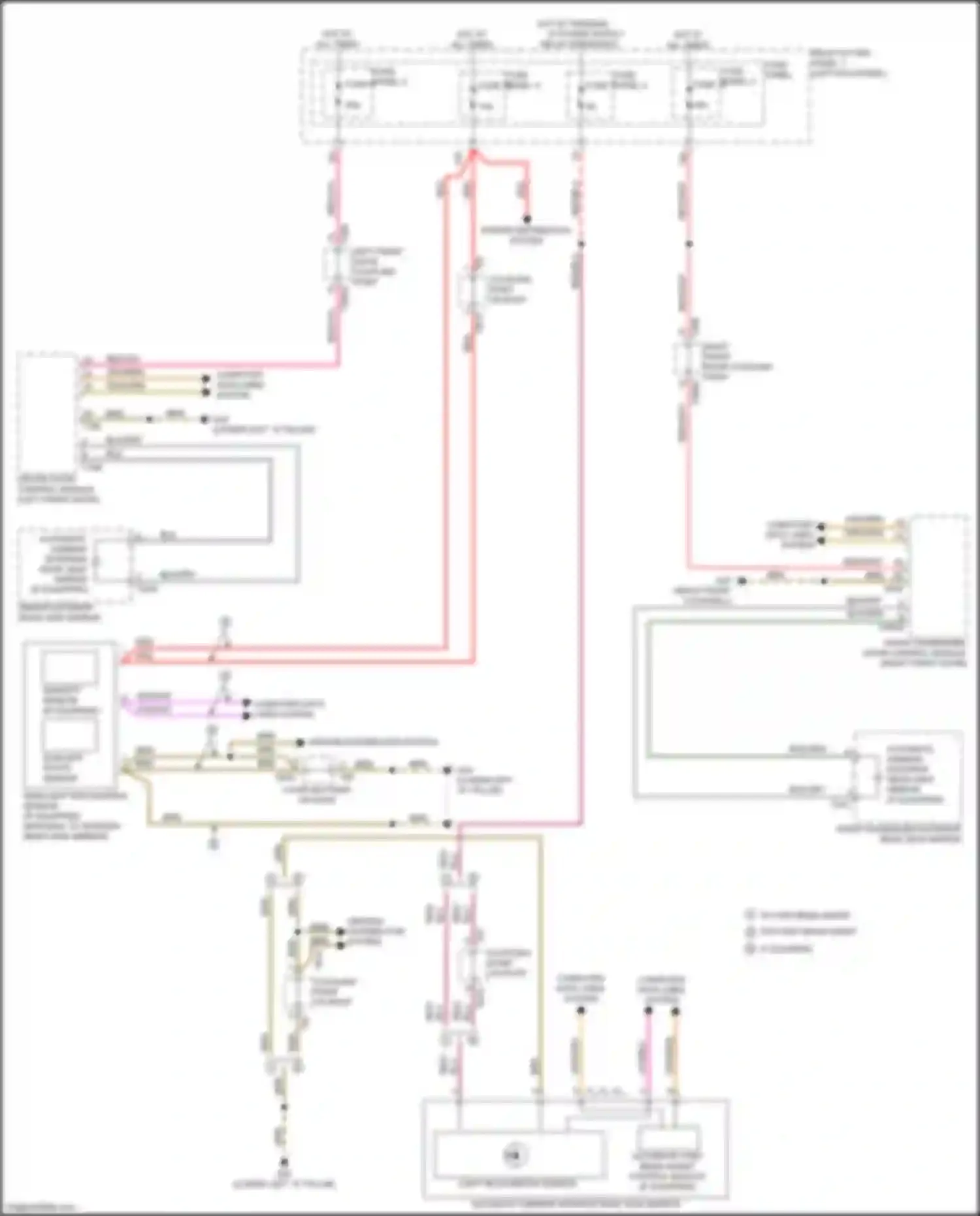 Wiring diagram fuse 1 for Audi Q5 e-tron I (2022-2024) (2 of 22)