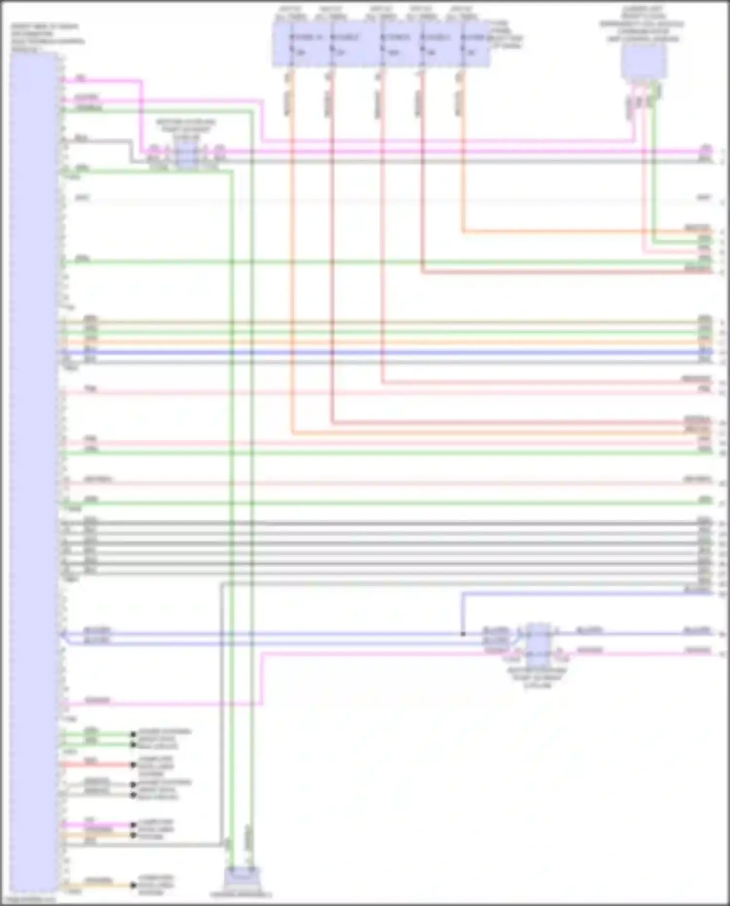 Wiring diagram fuse panel c for Audi Q5 e-tron I (2022-2024) (28 of 32)