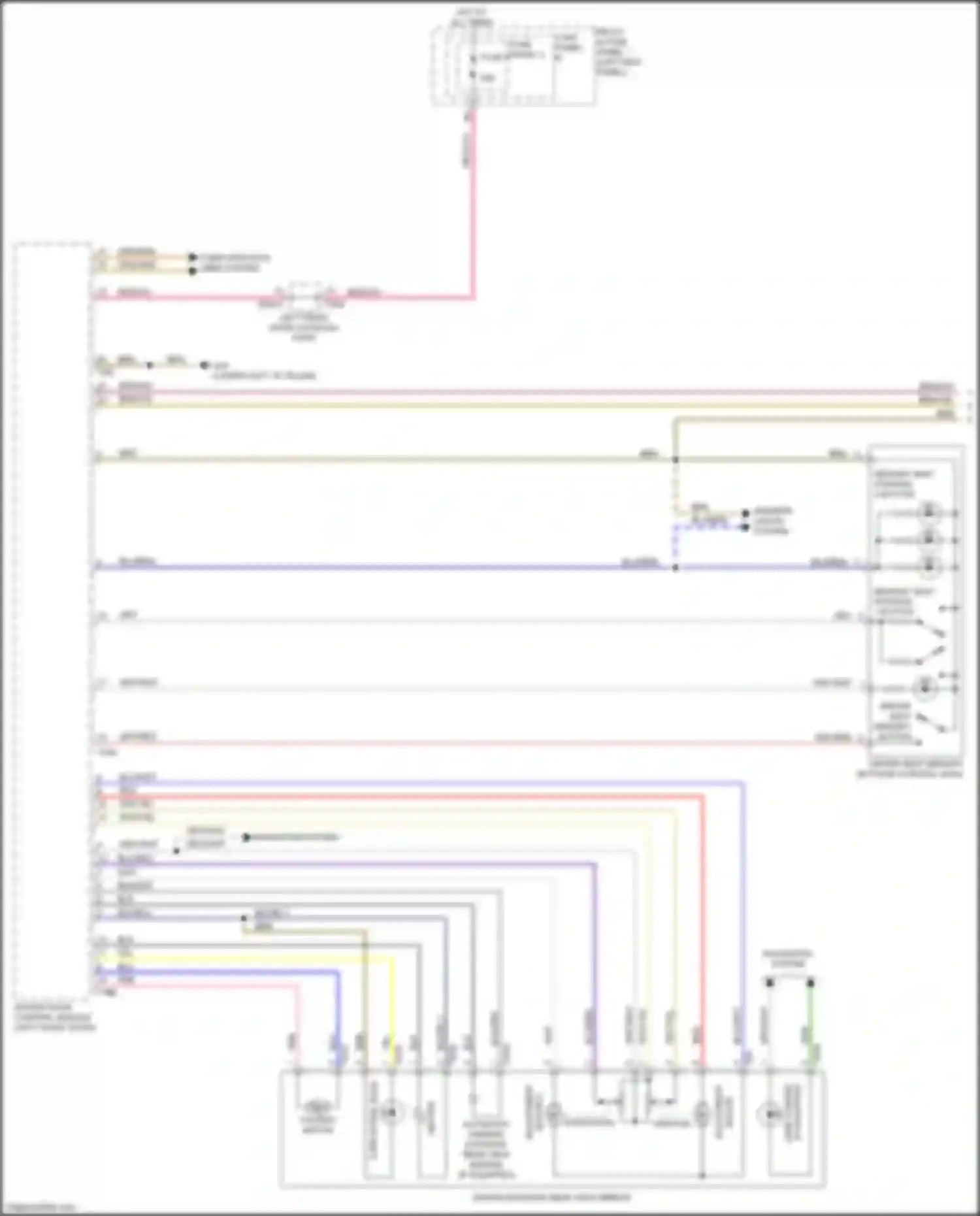 Wiring diagram relay & fuse panel 1 for Audi Q5 e-tron I (2022-2024) (26 of 75)