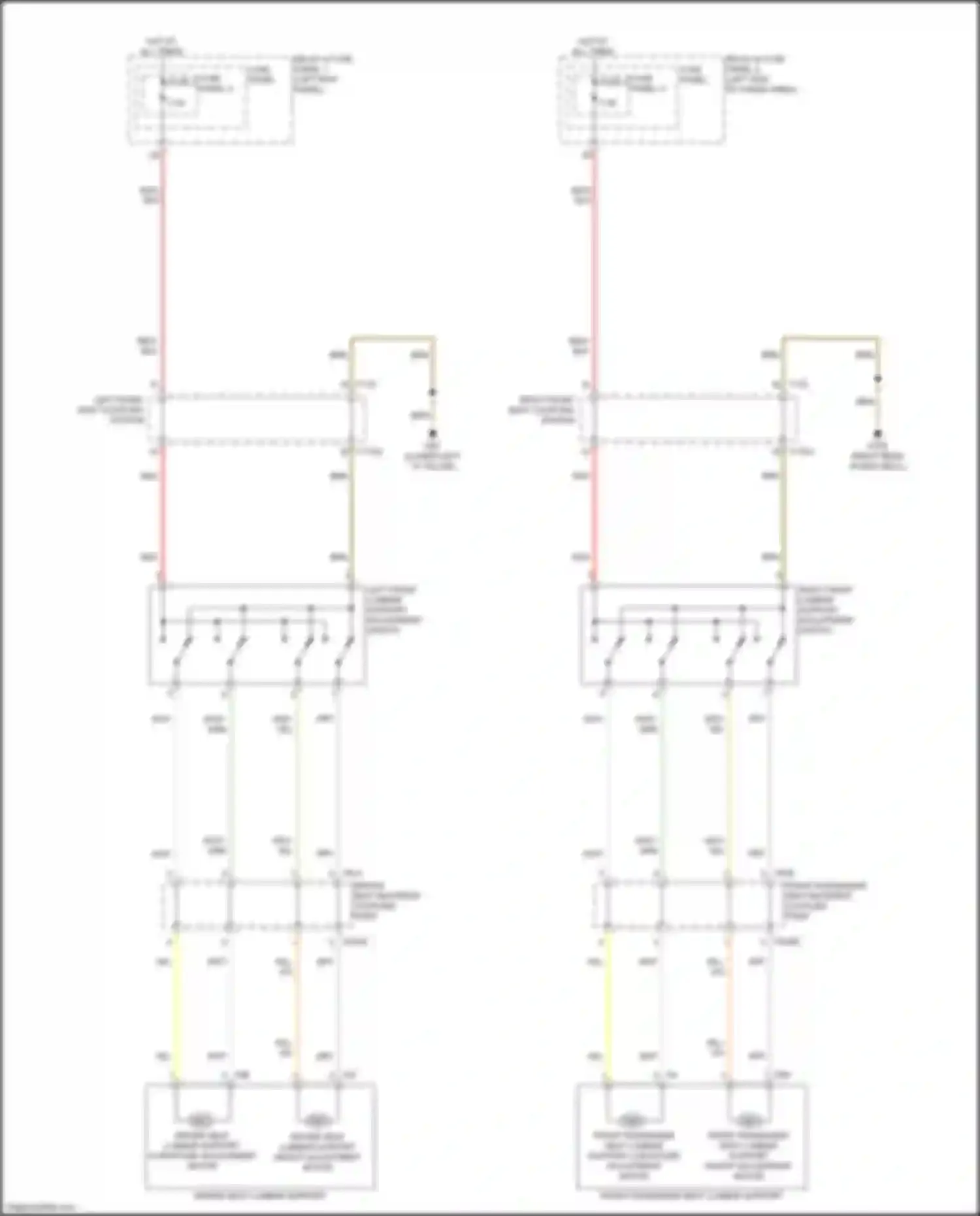Wiring diagram relay & fuse panel 2 for Audi Q5 e-tron I (2022-2024) (6 of 39)