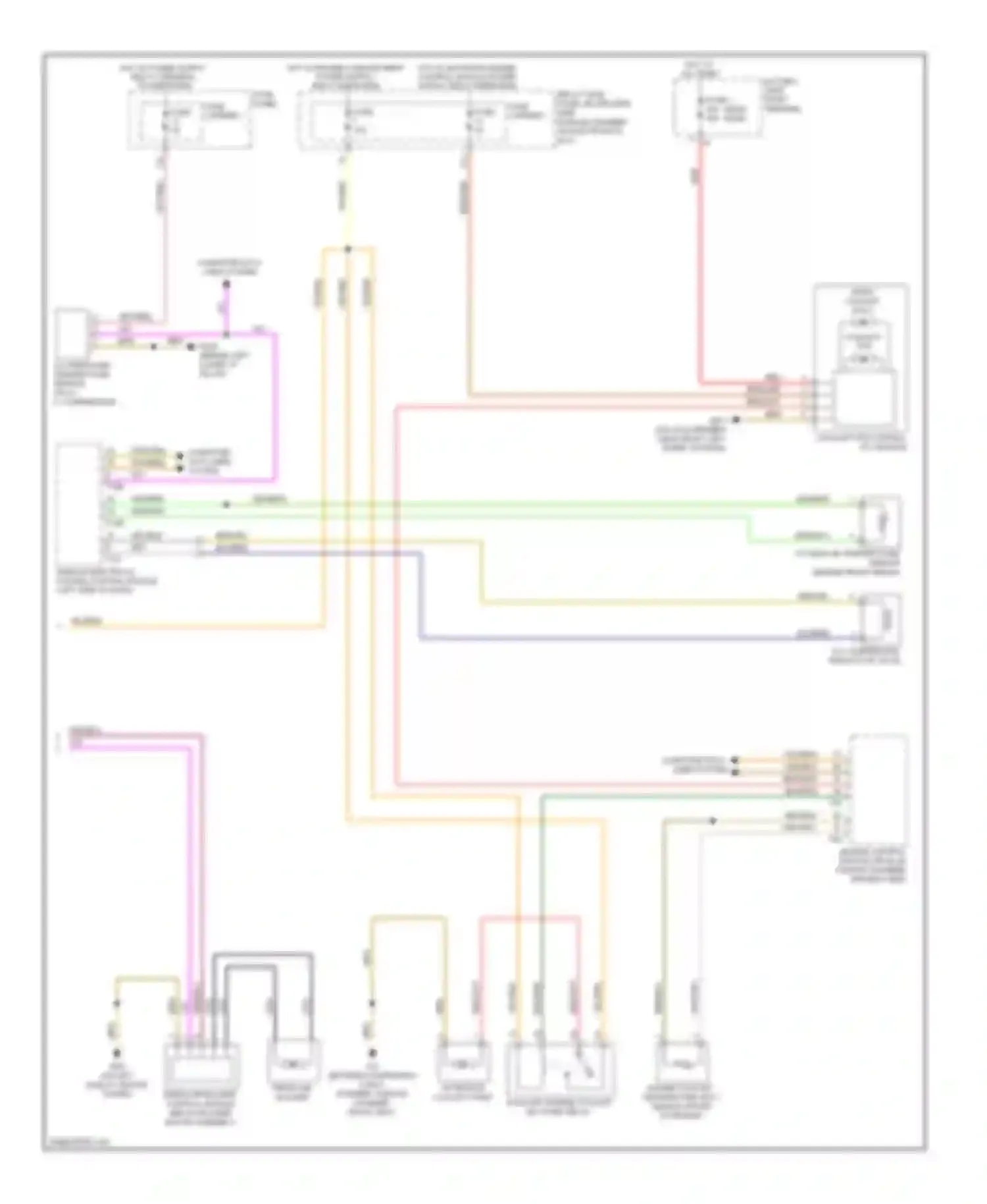 Q5 Audi I (2008-2012): Automatic a/c circuit, basic (2 of 2)