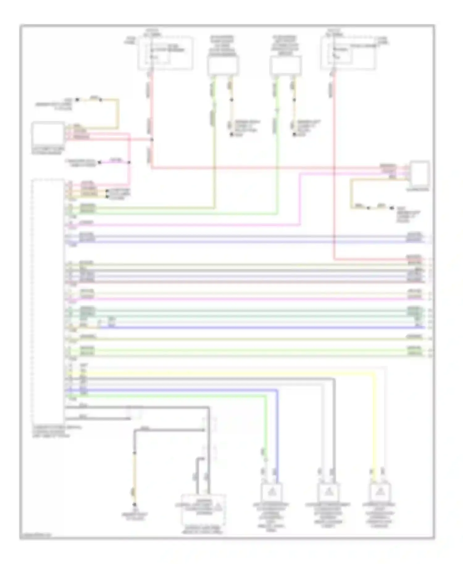 Q5 Audi I (2008-2012): Anti-theft circuit (1 of 2)