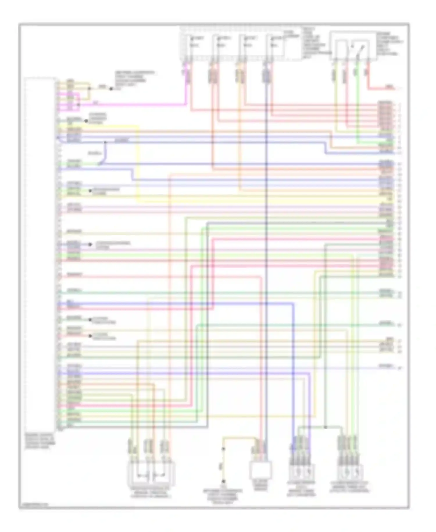 Q5 Audi I (2008-2012): Wiring diagram engine performance 3.2l (1 of 8)