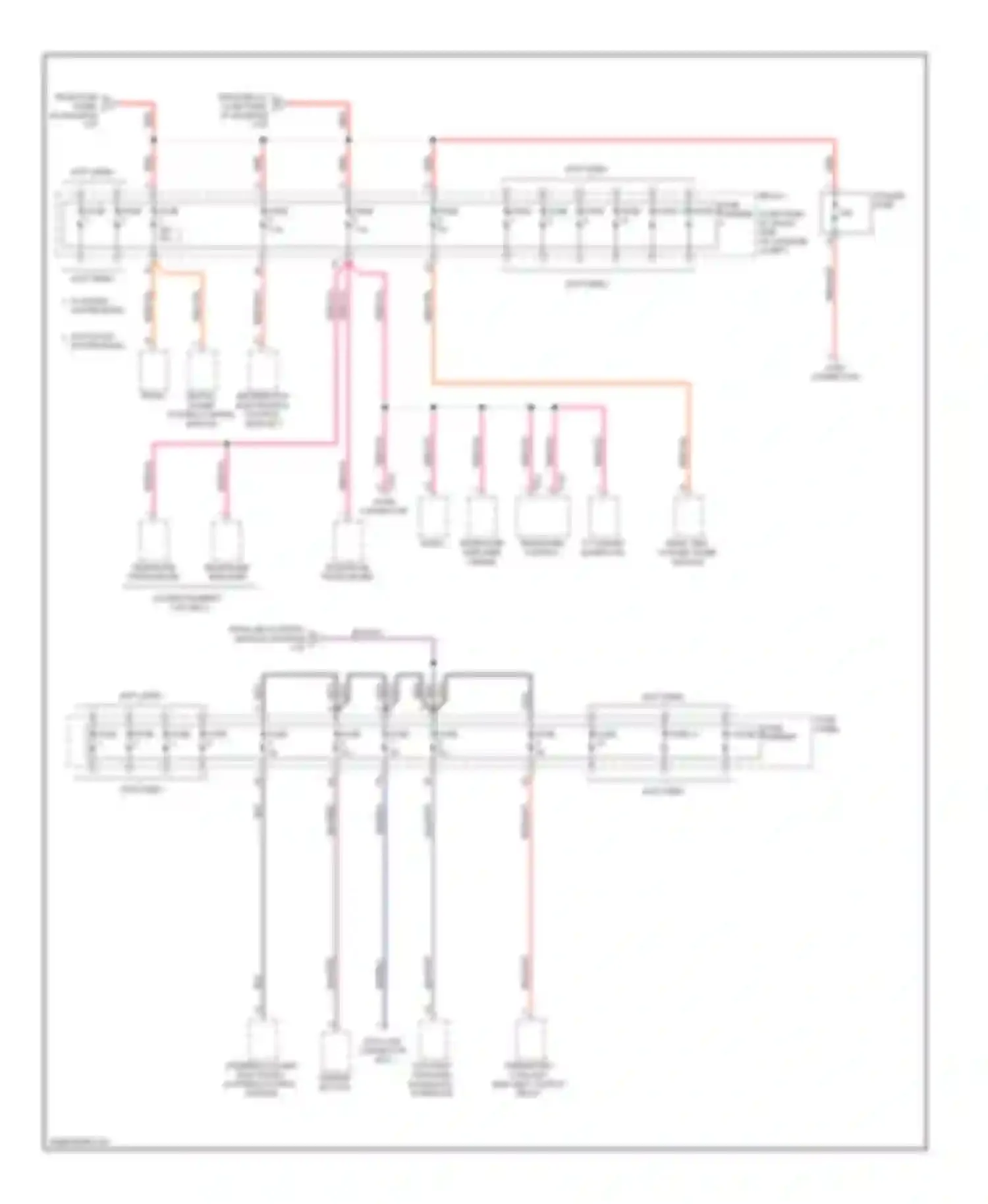 Q5 Audi I (2008-2012): Power distribution circuit (7 of 7)
