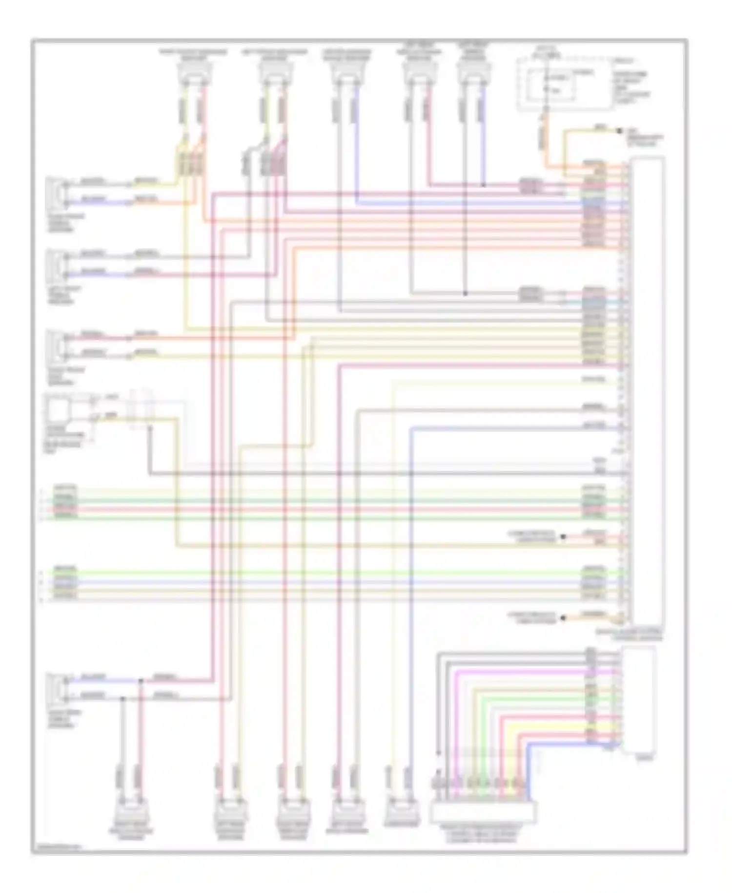Q5 Audi I (2008-2012): Radio circuit, premium infotainment (2 of 2)