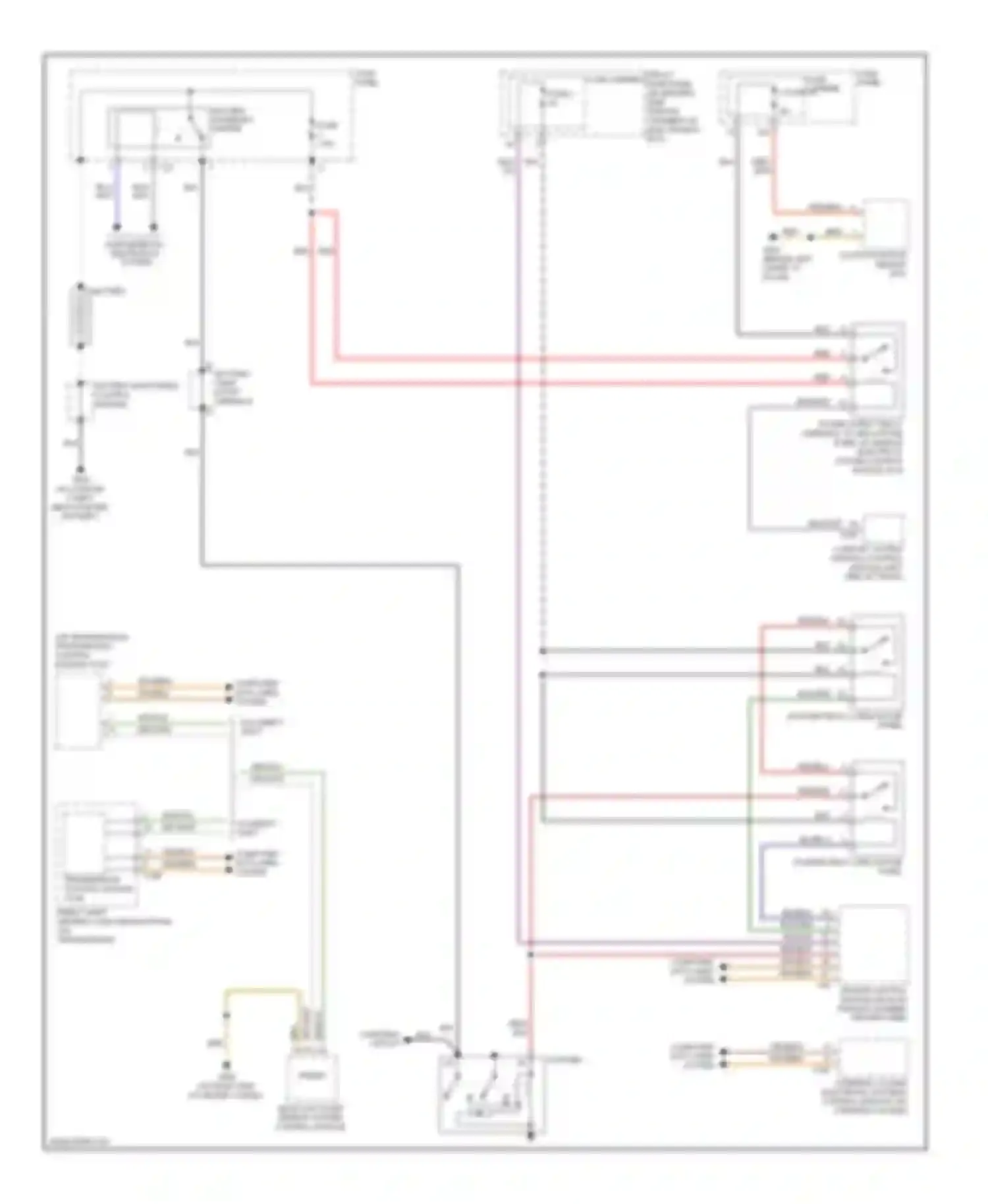 Q5 Audi I (2008-2012): Starting circuit