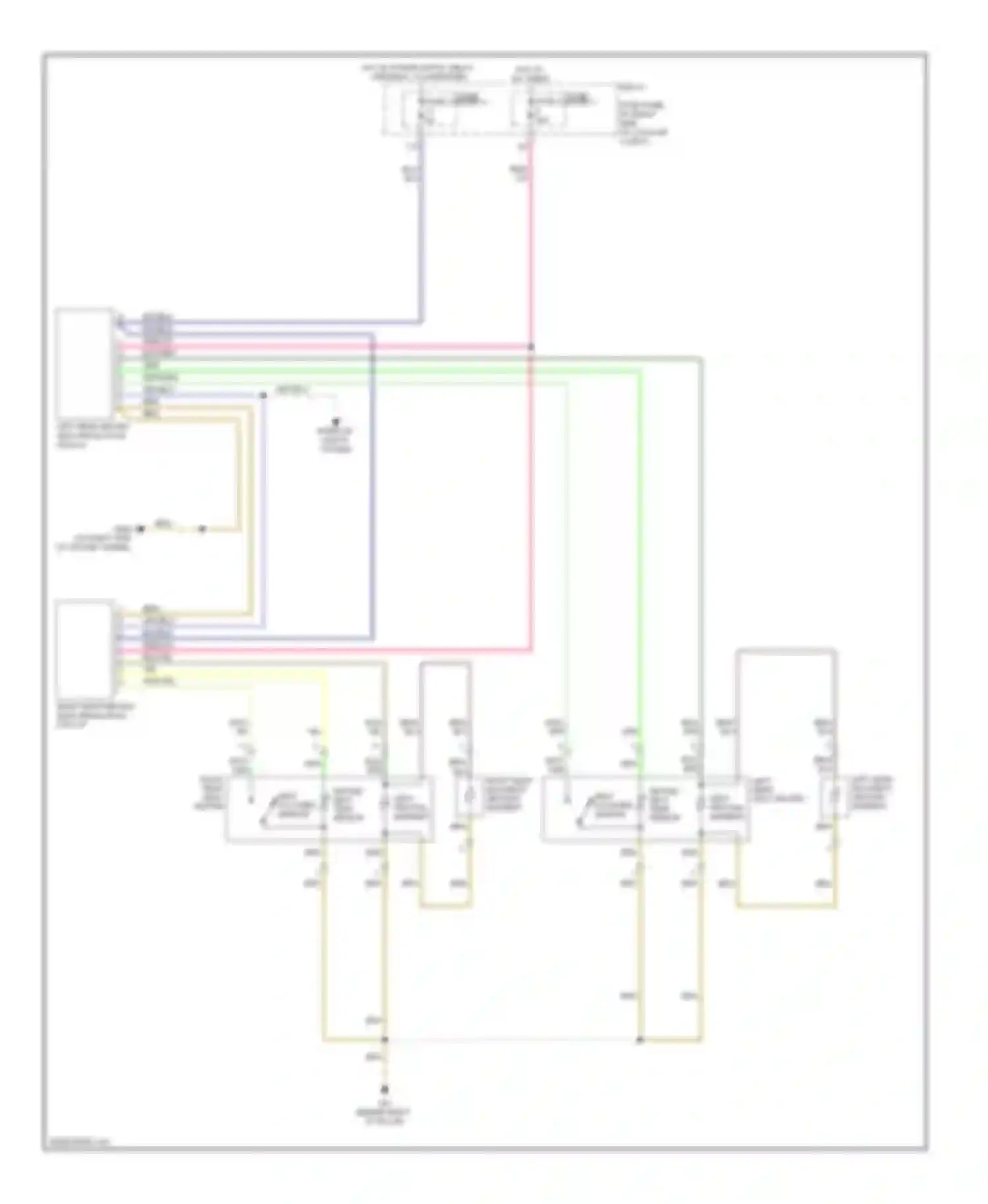 Wiring diagram blk for Audi Q5 I (2008-2012) (50 of 64)