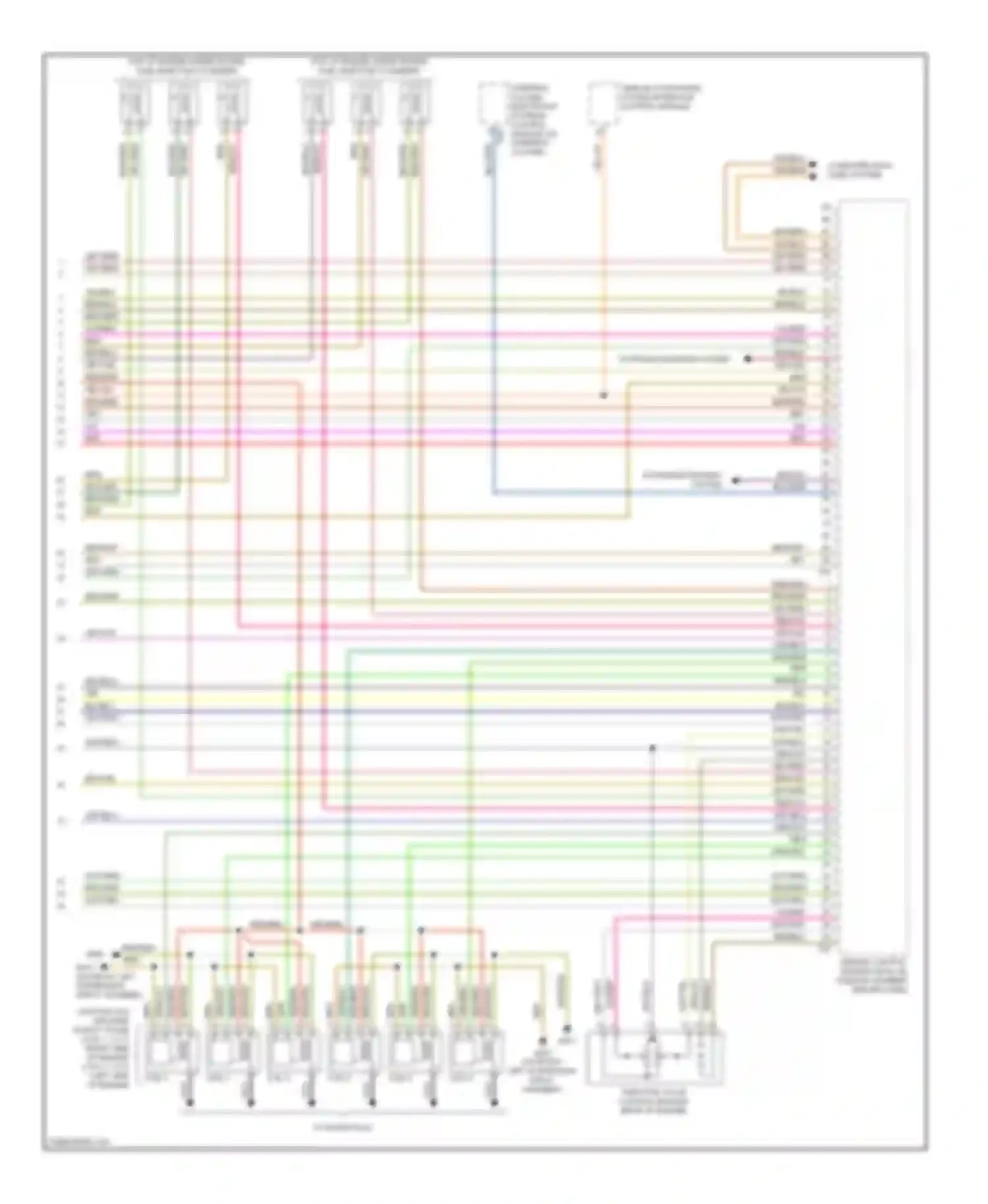 Wiring diagram coil 3 for Audi Q5 I (2008-2012) (1 of 1)