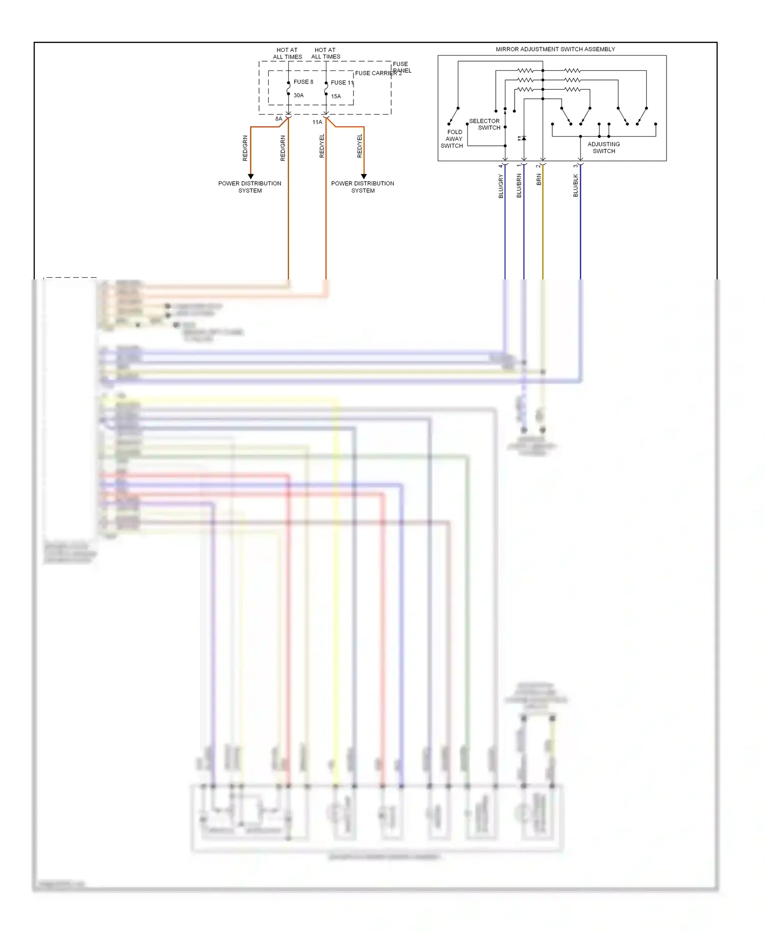 Audi Q5 I (2008-2012) computer data lines system wiring diagram  (48 of 74)