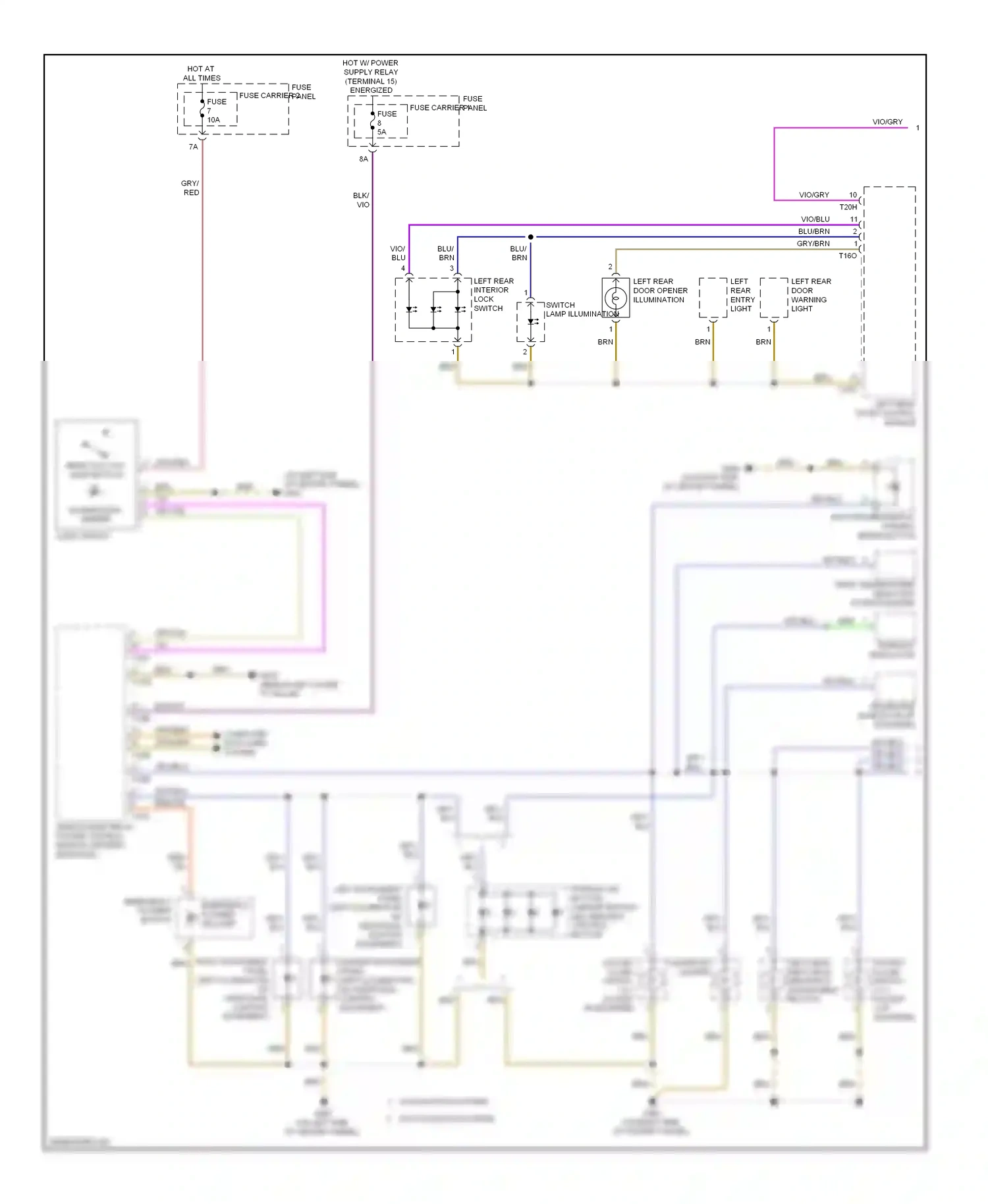 Audi Q5 I (2008-2012) computer data lines system wiring diagram  (35 of 74)