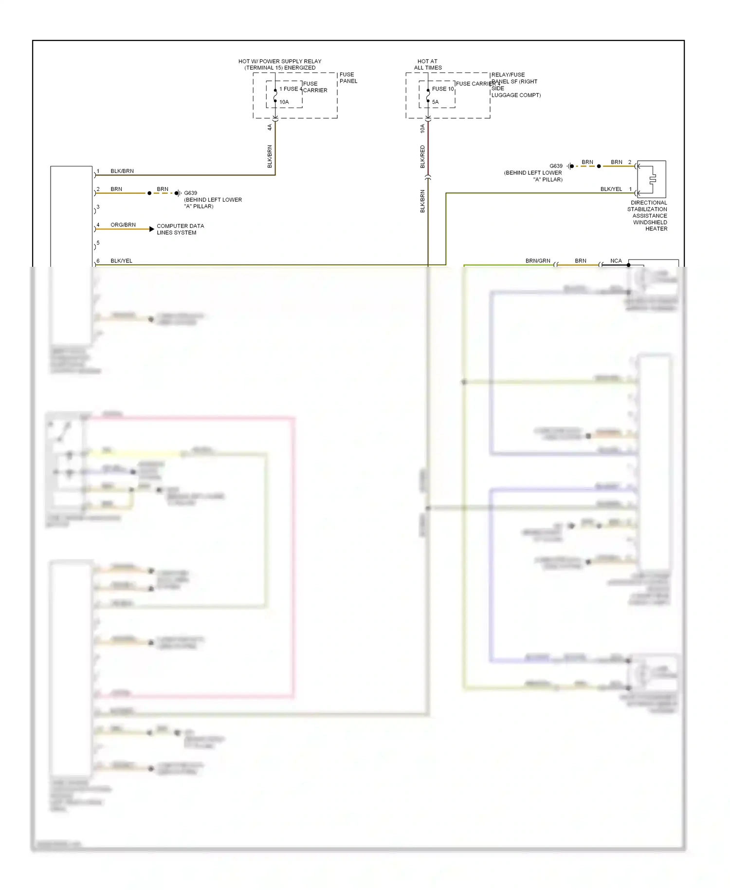 Audi Q5 I (2008-2012) computer data lines system wiring diagram  (37 of 74)