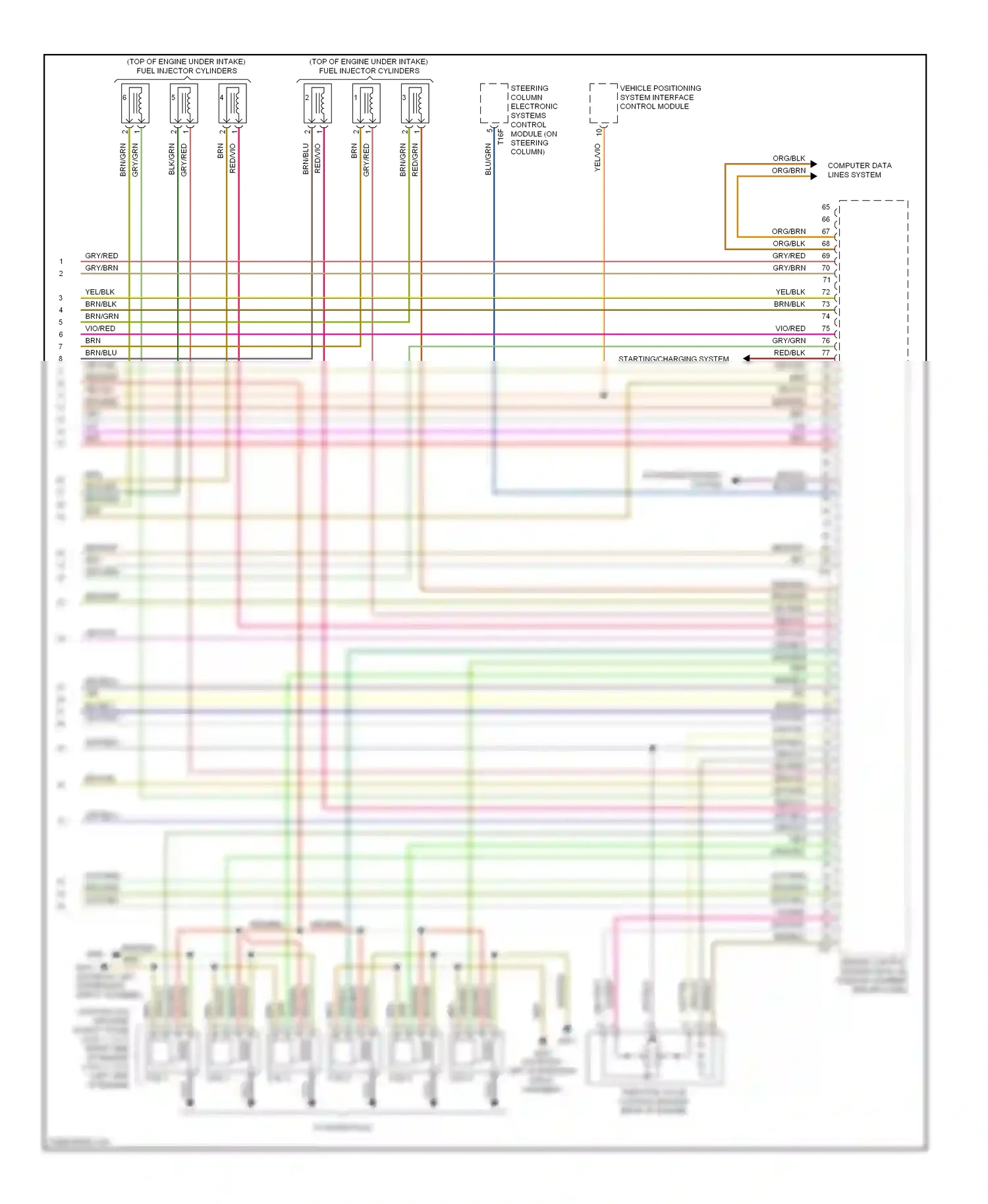 Audi Q5 I (2008-2012) computer data lines system wiring diagram  (30 of 74)