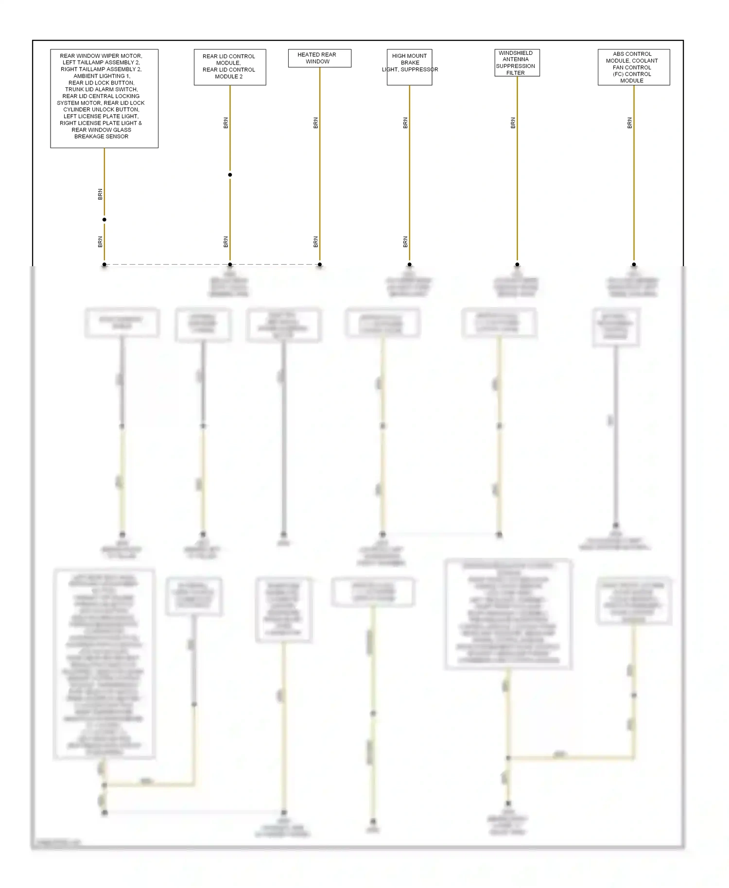 Audi Q5 I (2008-2012) external audio source connection wiring diagram  (2 of 6)
