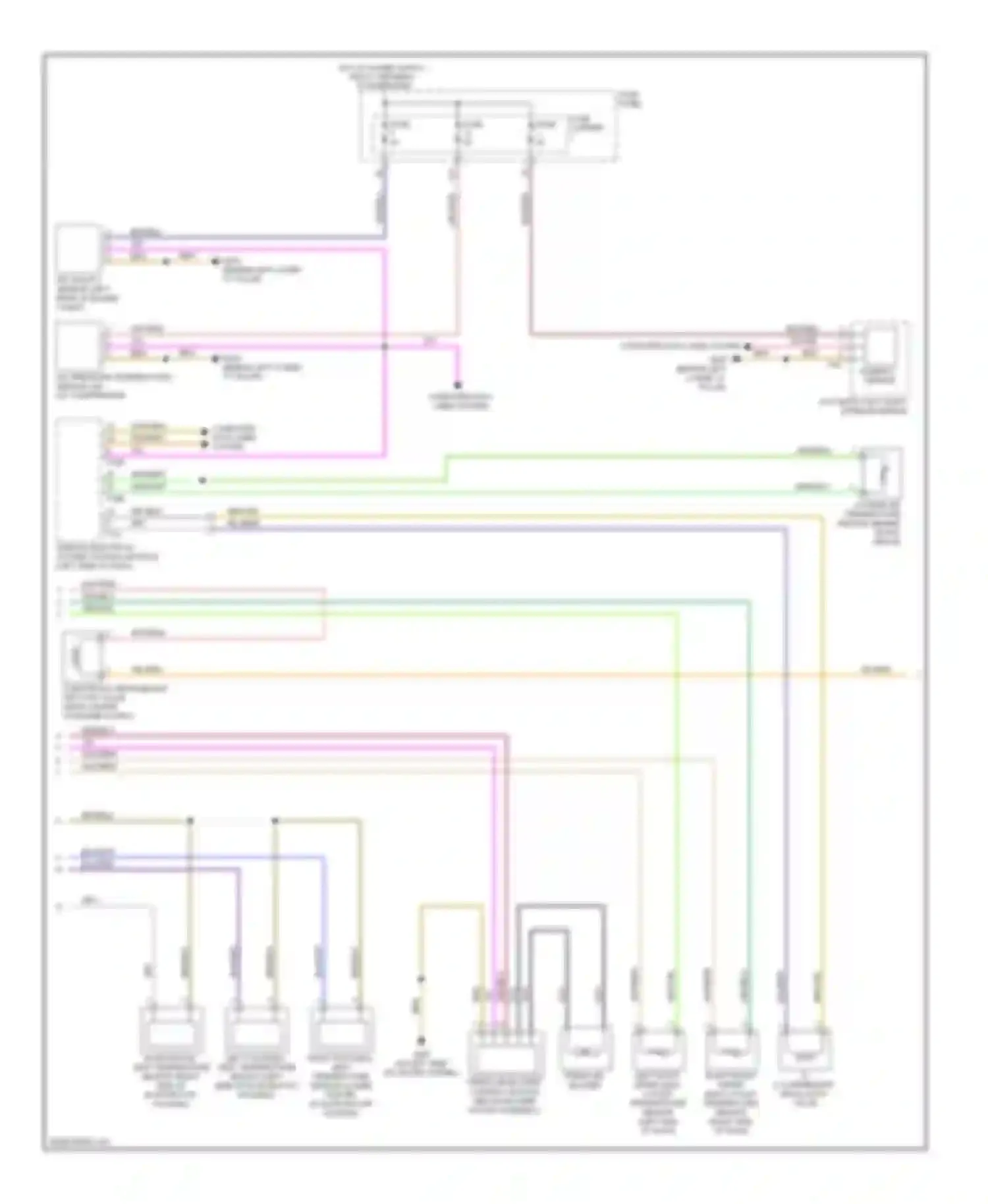 Wiring diagram fuse panel sc for Audi Q5 I (2008-2012) (4 of 40)