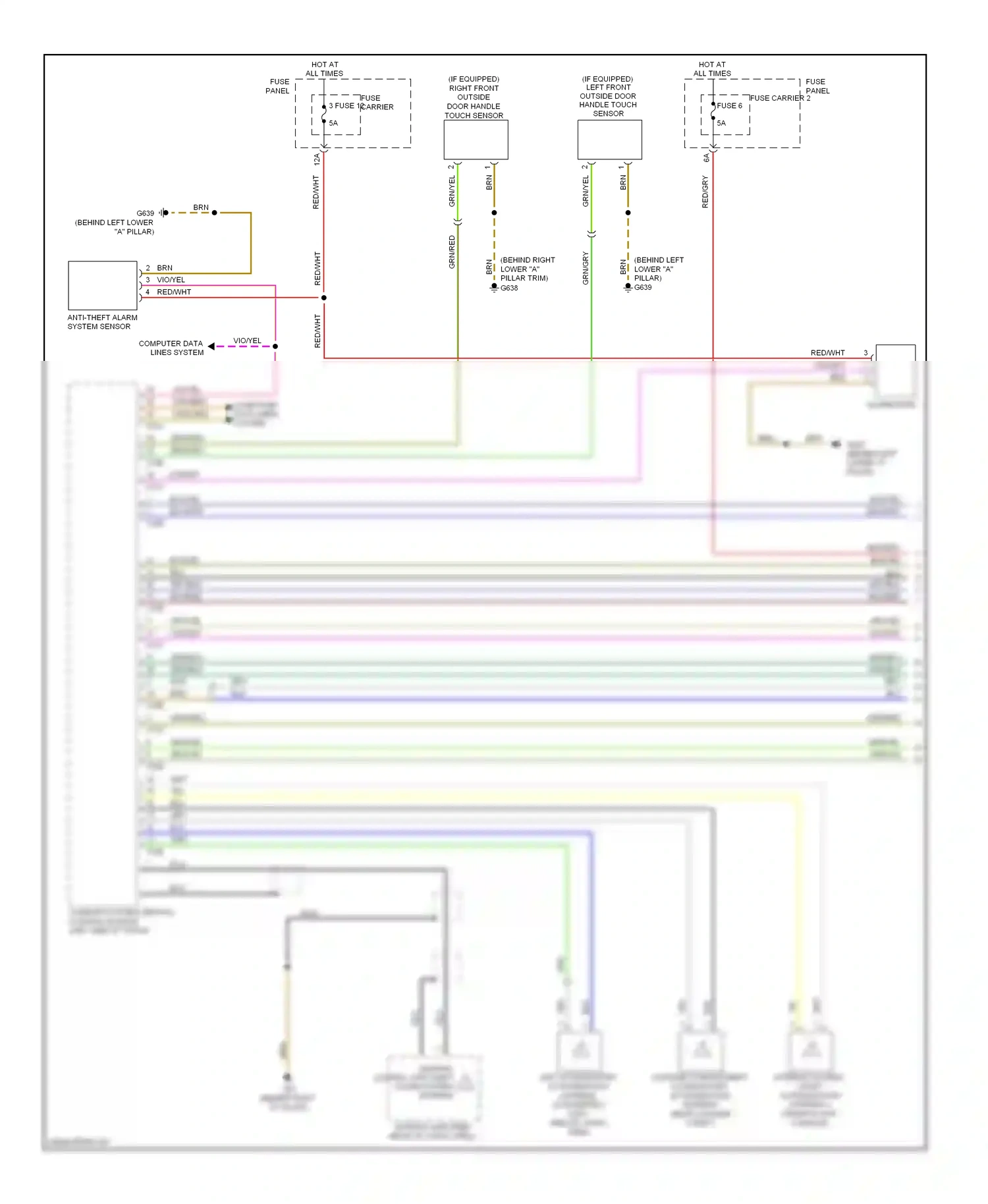 Audi Q5 I (2008-2012) fuse panel sd wiring diagram  (3 of 31)