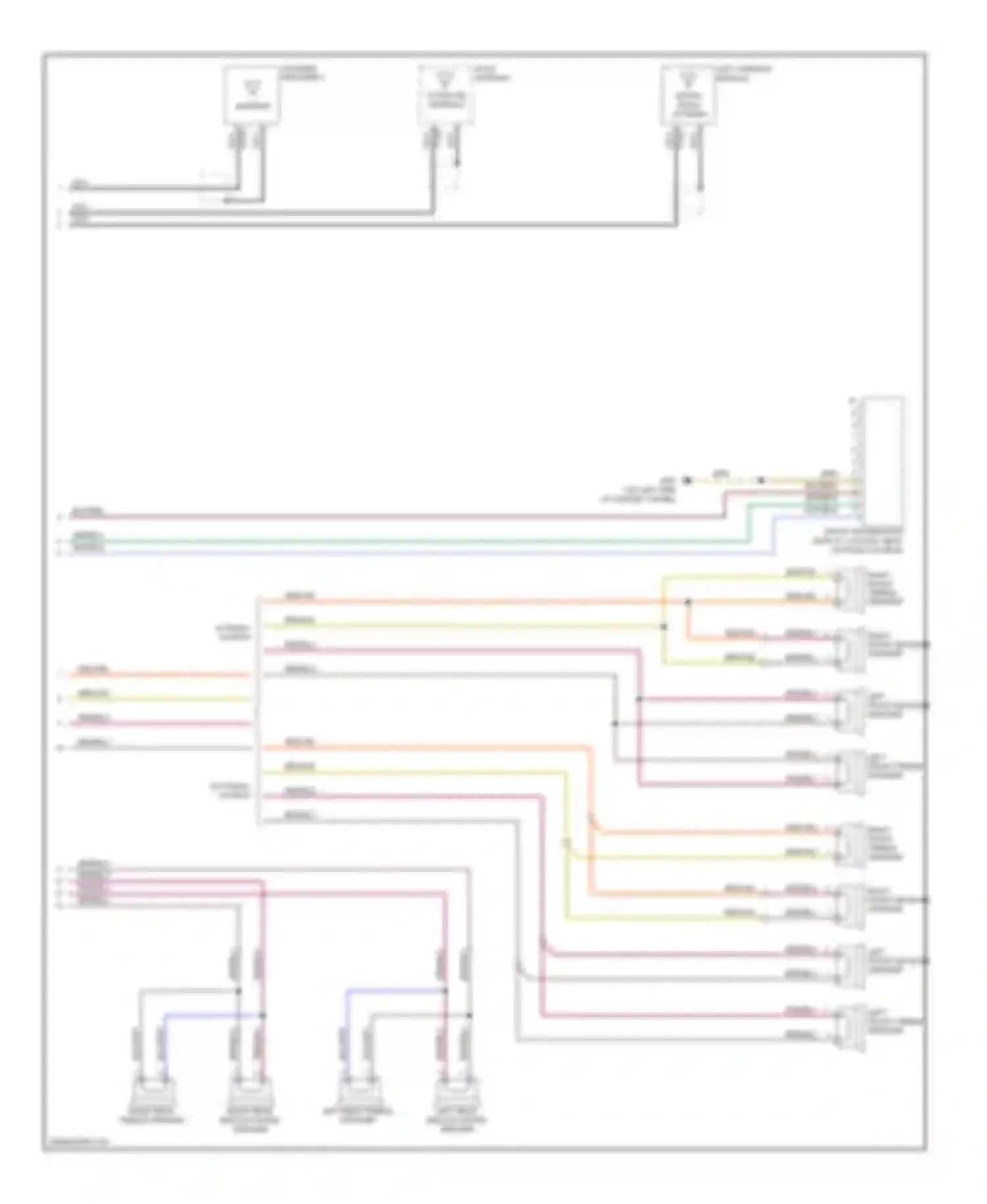 Wiring diagram grn/blu for Audi Q5 I (2008-2012) (13 of 20)