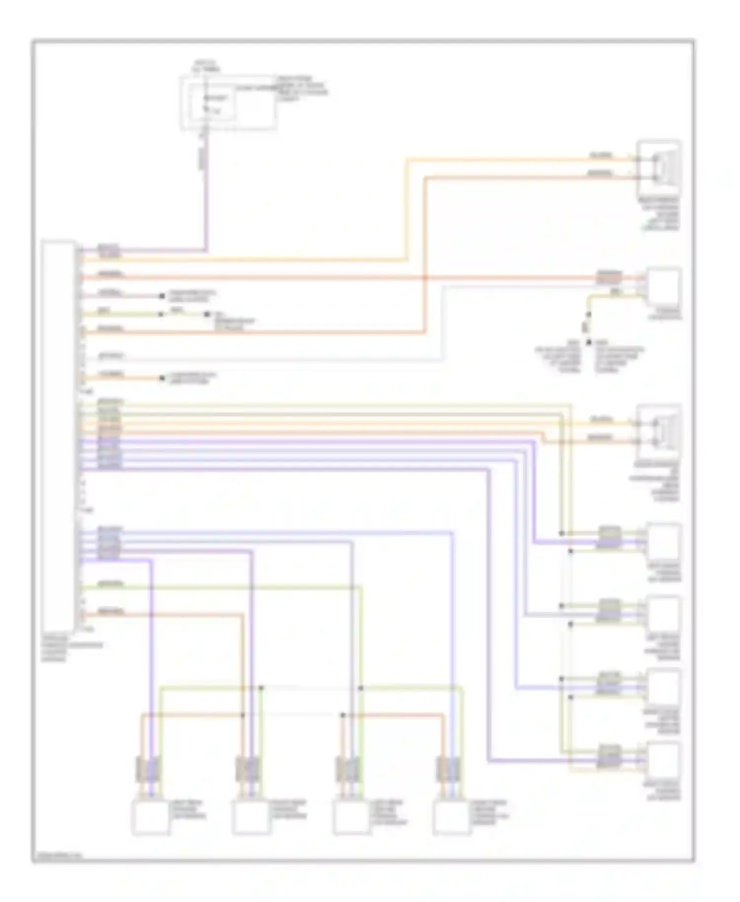 Wiring diagram hot at all times for Audi Q5 I (2008-2012) (37 of 71)