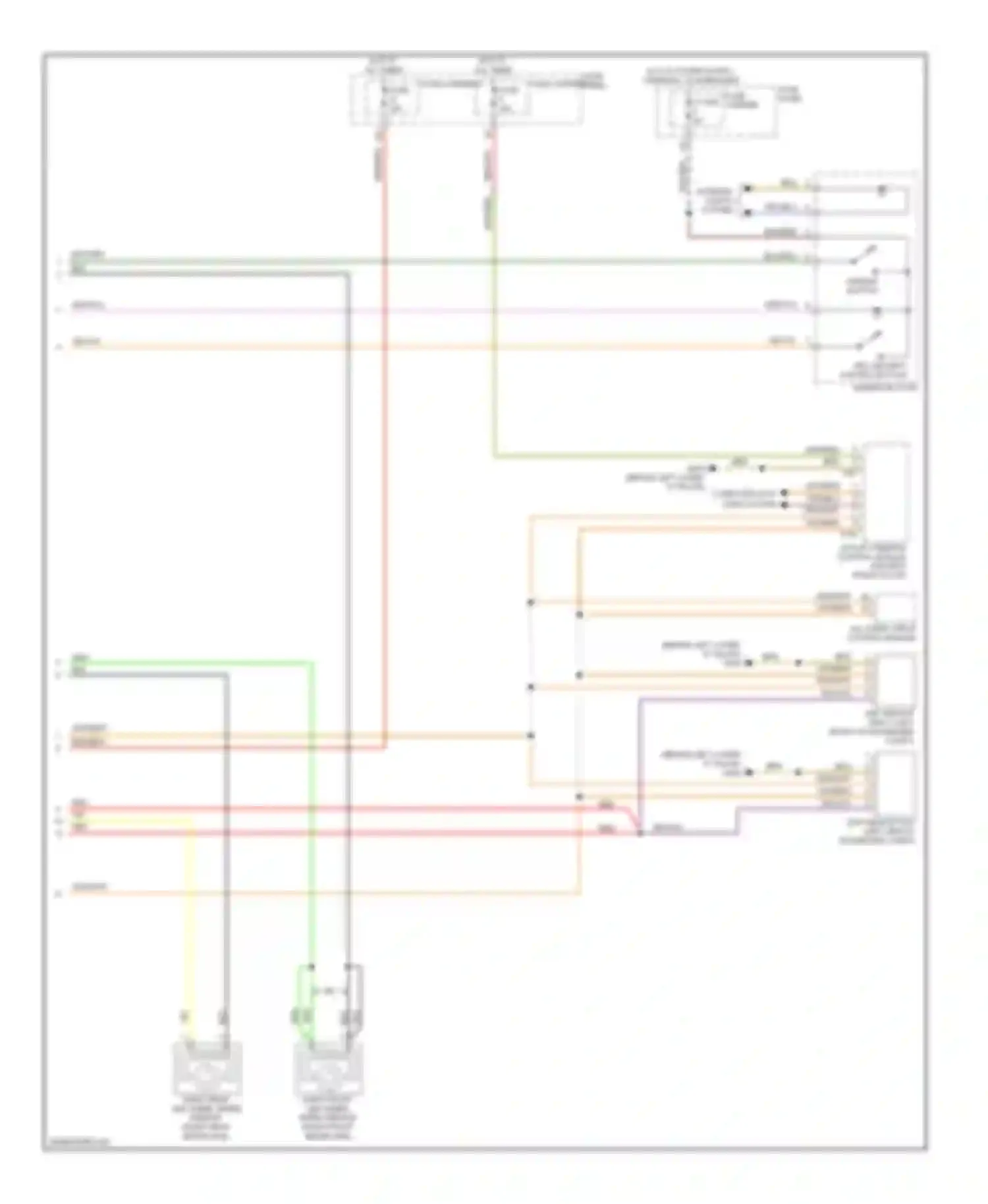 Wiring diagram org/brn for Audi Q5 I (2008-2012) (2 of 72)