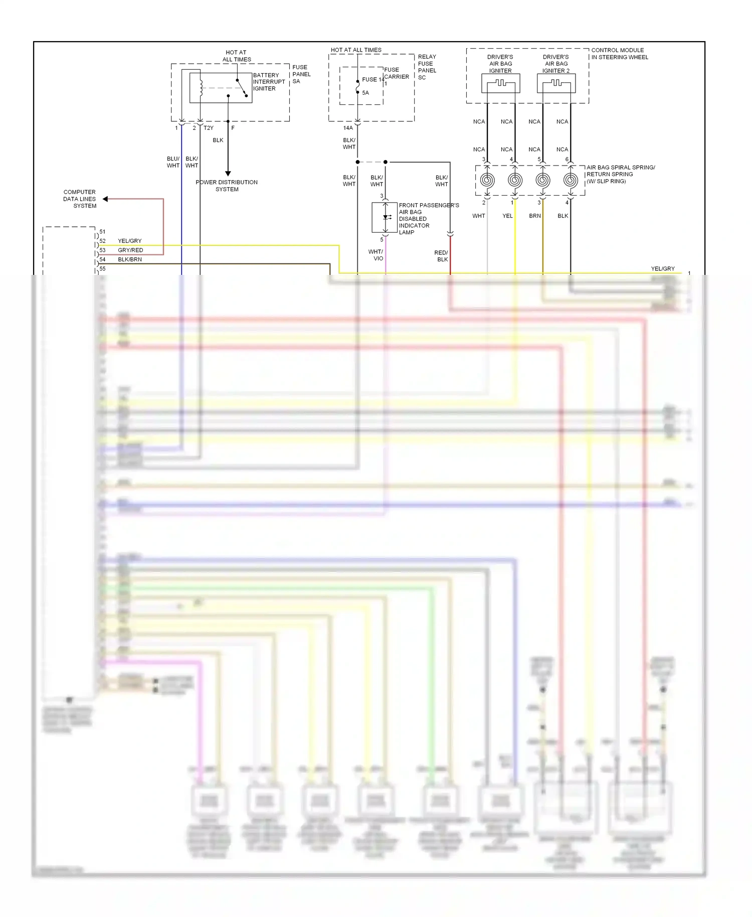 Audi Q5 I (2008-2012) solid solid state state wiring diagram  (1 of 1)