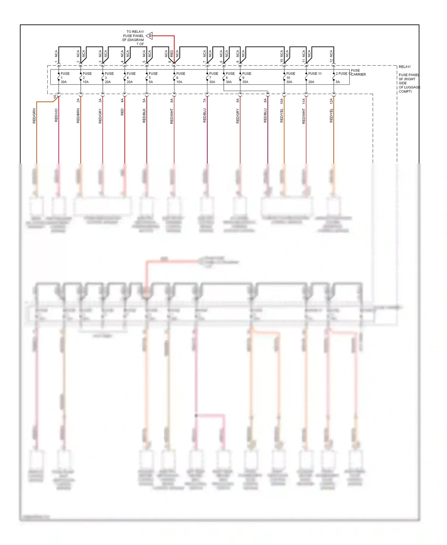 Audi Q5 I (2008-2012) towing recognition control module wiring diagram  (3 of 5)