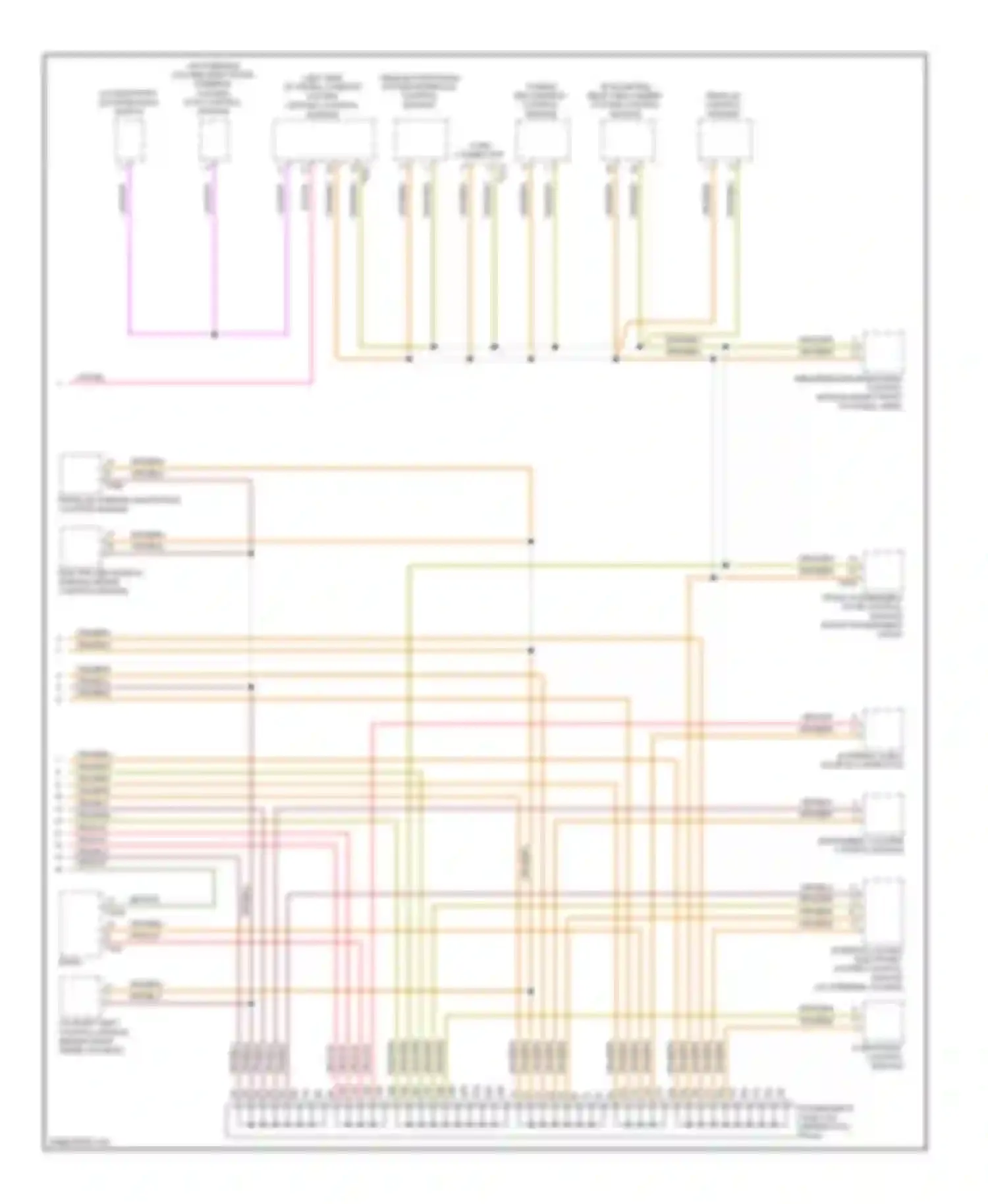 Wiring diagram vio/yel for Audi Q5 I (2008-2012) (8 of 20)