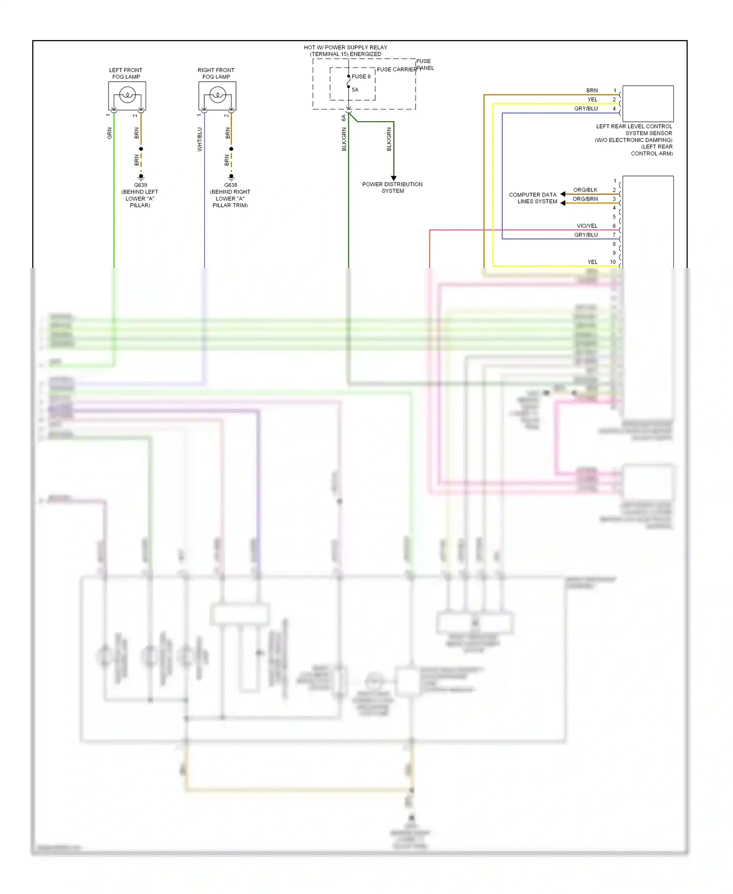 Audi Q5 I (2008-2012) (w/ light sensor package) wiring diagram  (4 of 4)