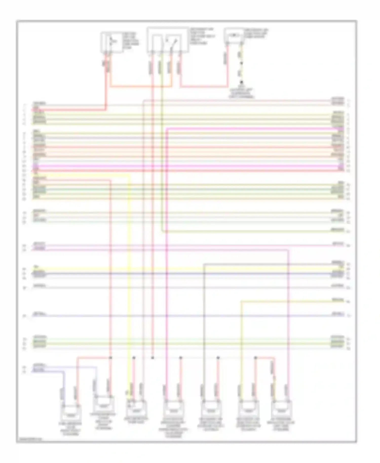 Wiring diagram wht/grn for Audi Q5 I (2008-2012) (9 of 13)