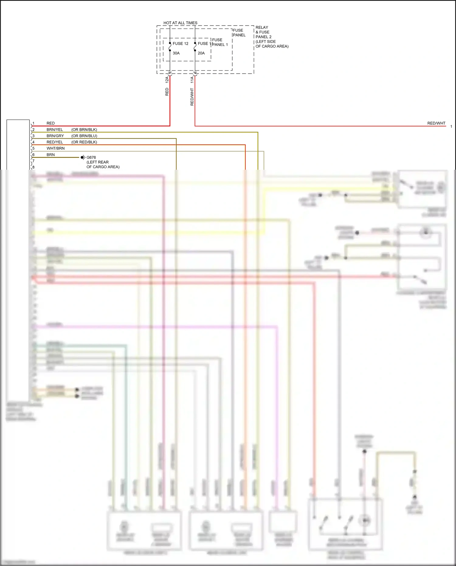 Audi Q5 II facelift (2020-2024) computer data lines system wiring diagram  (89 of 125)
