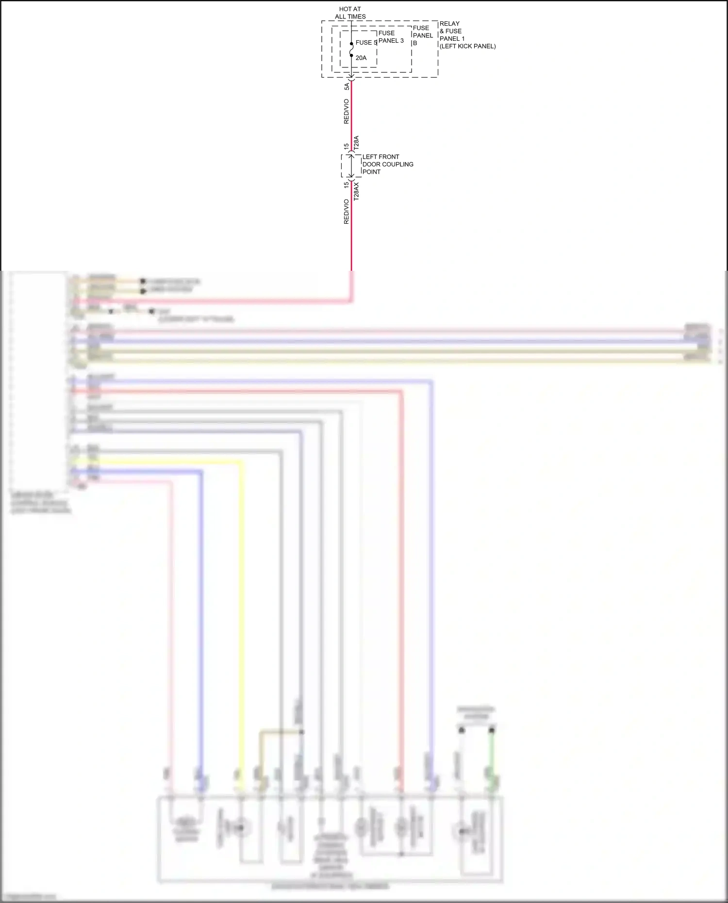 Audi Q5 II facelift (2020-2024) computer data lines system wiring diagram  (45 of 125)