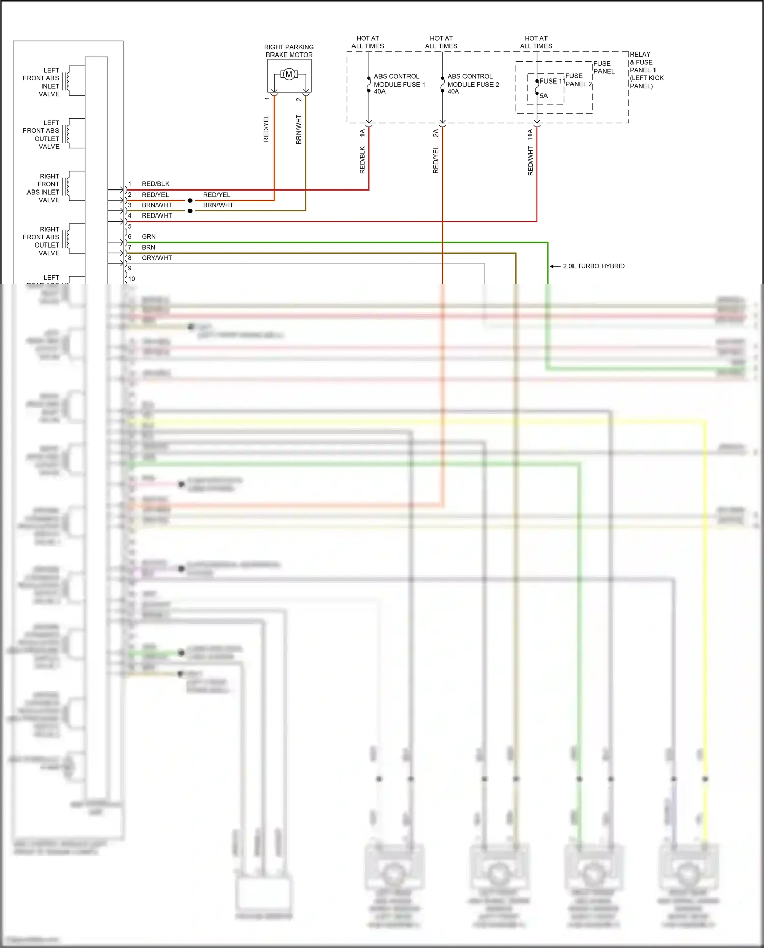 Audi Q5 II facelift (2020-2024) computer data lines system wiring diagram  (61 of 125)