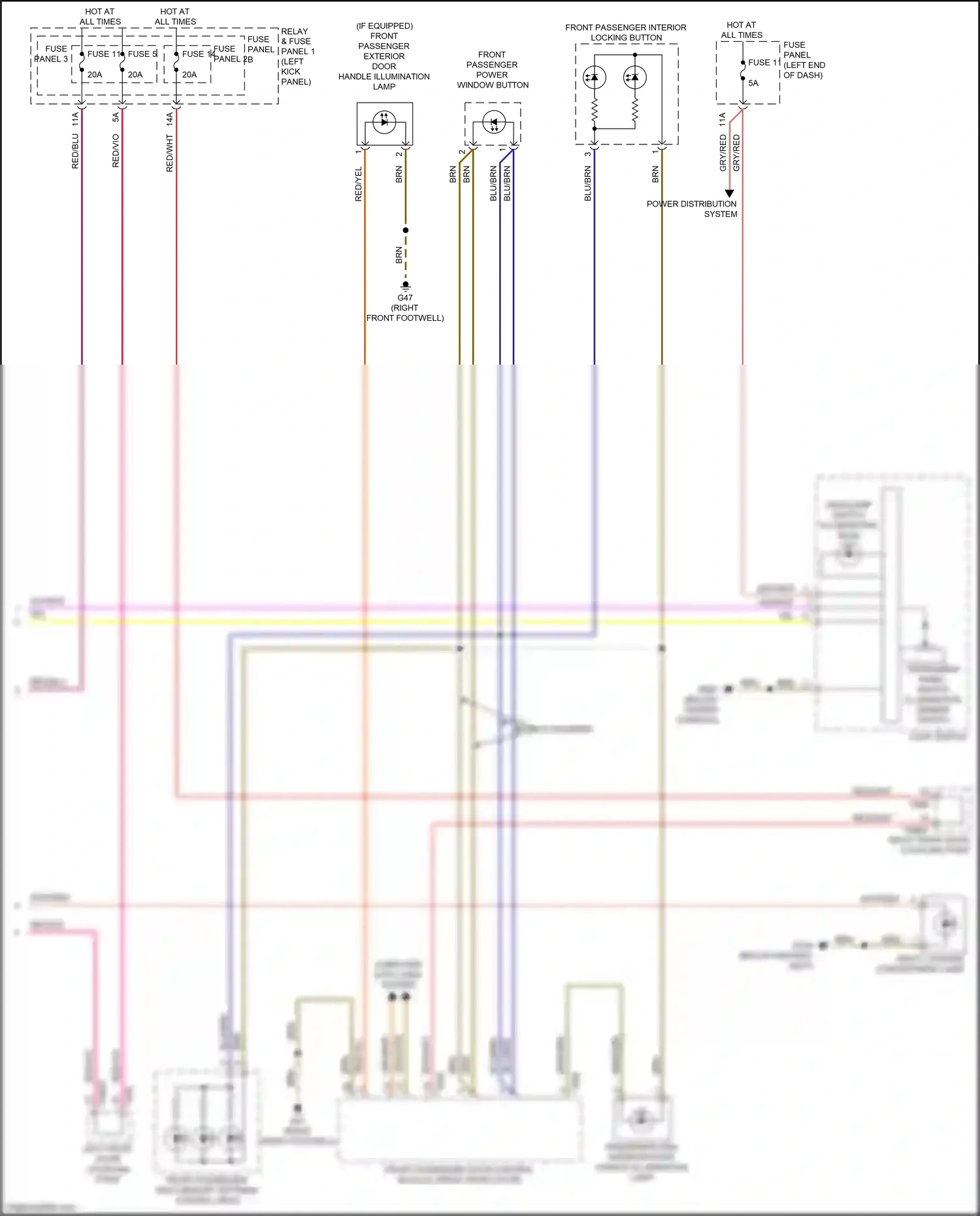 Audi Q5 II facelift (2020-2024) computer data lines system wiring diagram  (43 of 125)