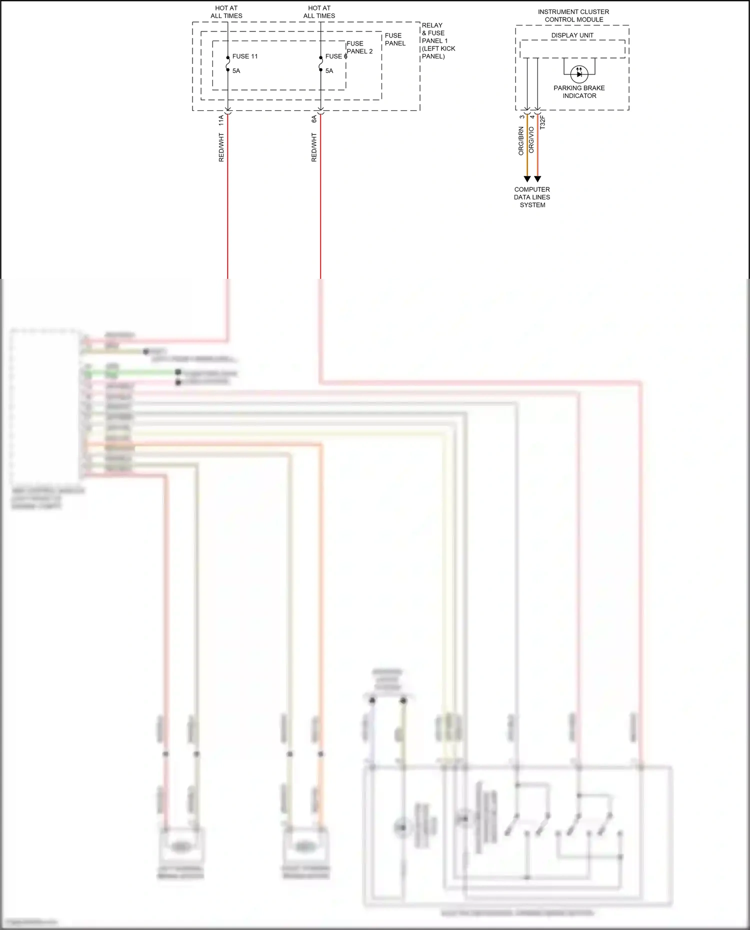 Audi Q5 II facelift (2020-2024) computer data lines system wiring diagram  (44 of 125)