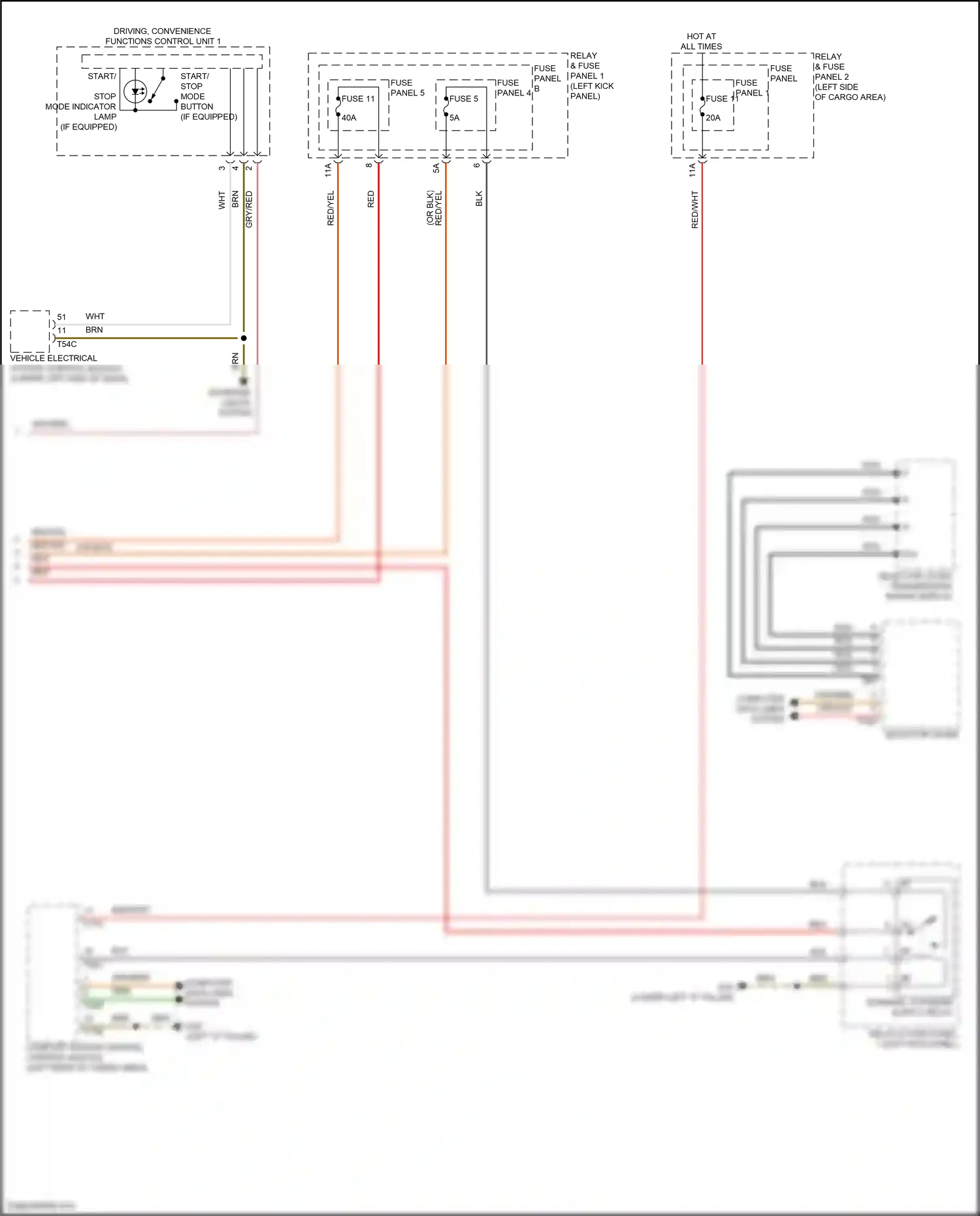 Audi Q5 II facelift (2020-2024) computer data lines system wiring diagram  (49 of 125)
