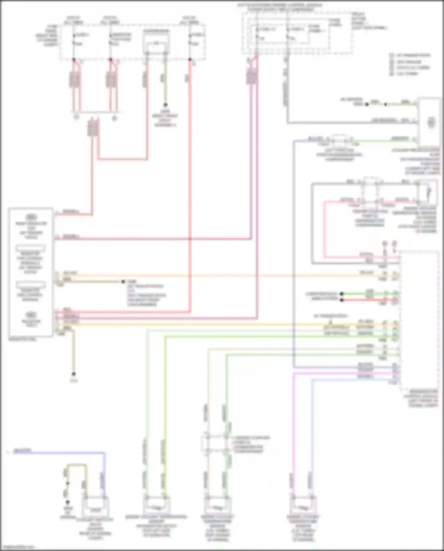 Q5 Audi II (2016-2020): Automatic a/c circuit, w/o climatronic (4 of 4)