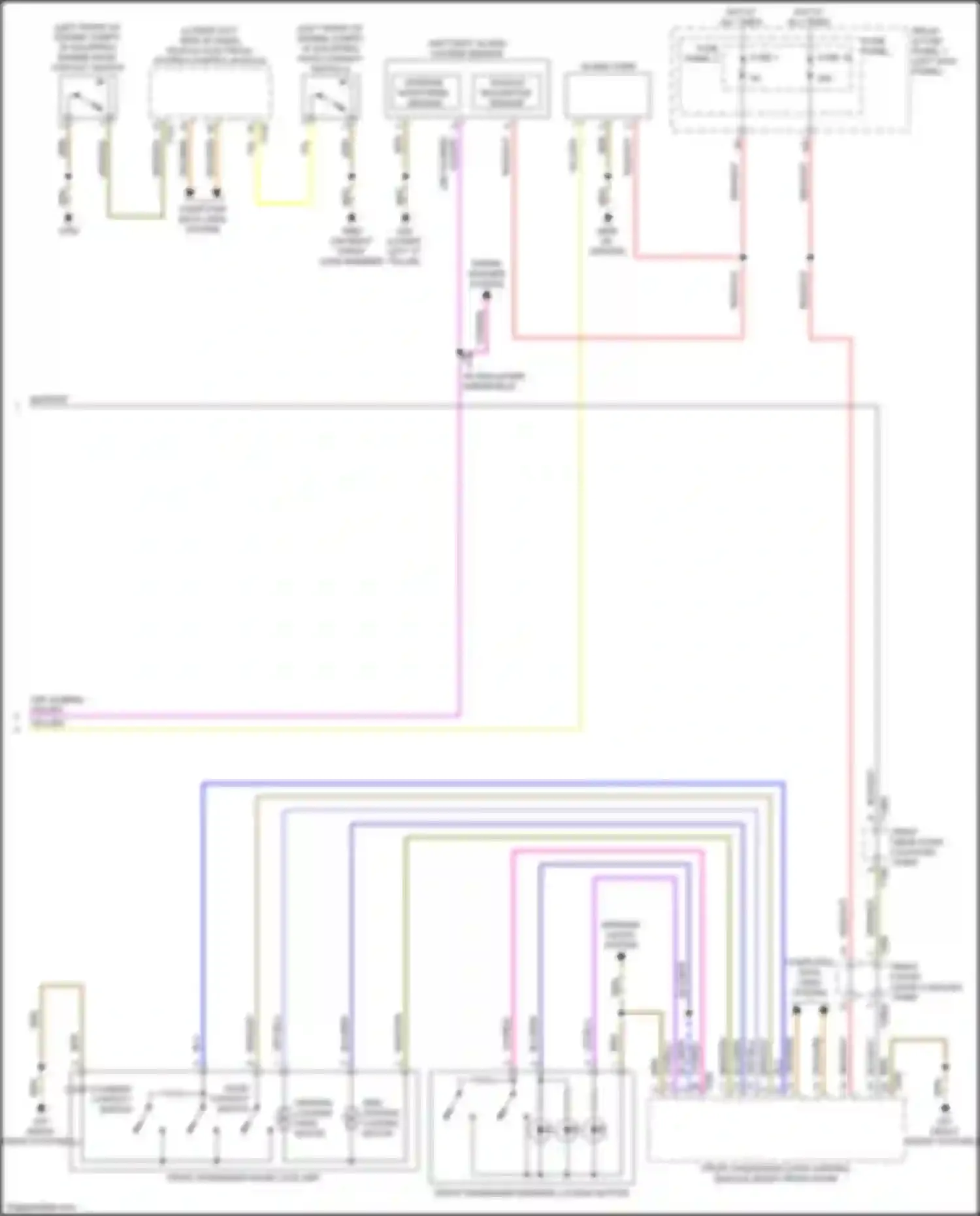 Q5 Audi II (2016-2020): Forced entry circuit (4 of 4)