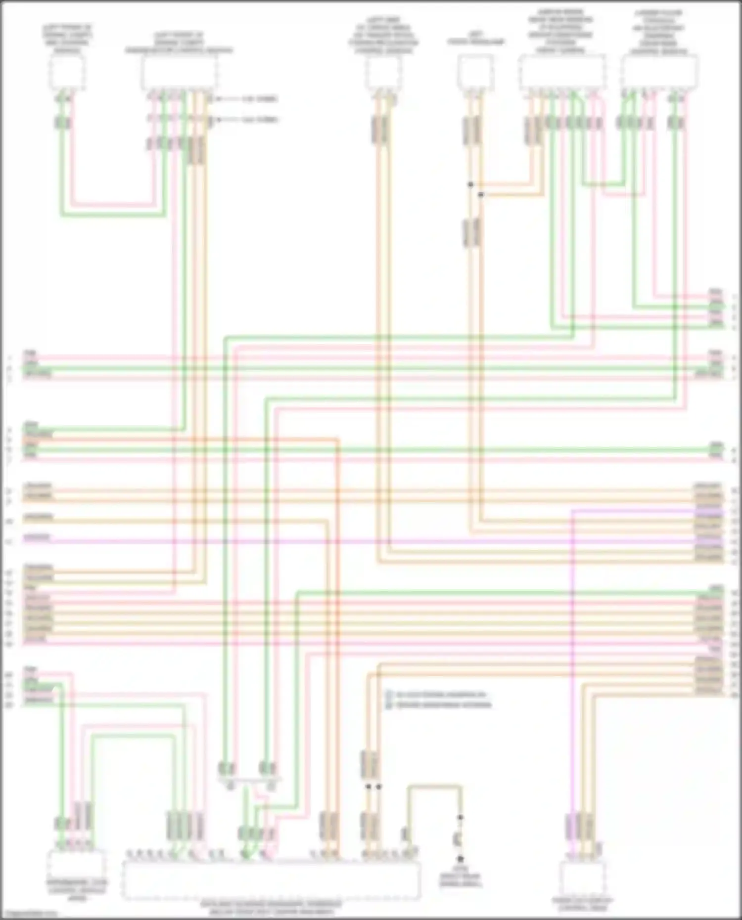 Q5 Audi II (2016-2020): Computer data lines circuit (2 of 8)