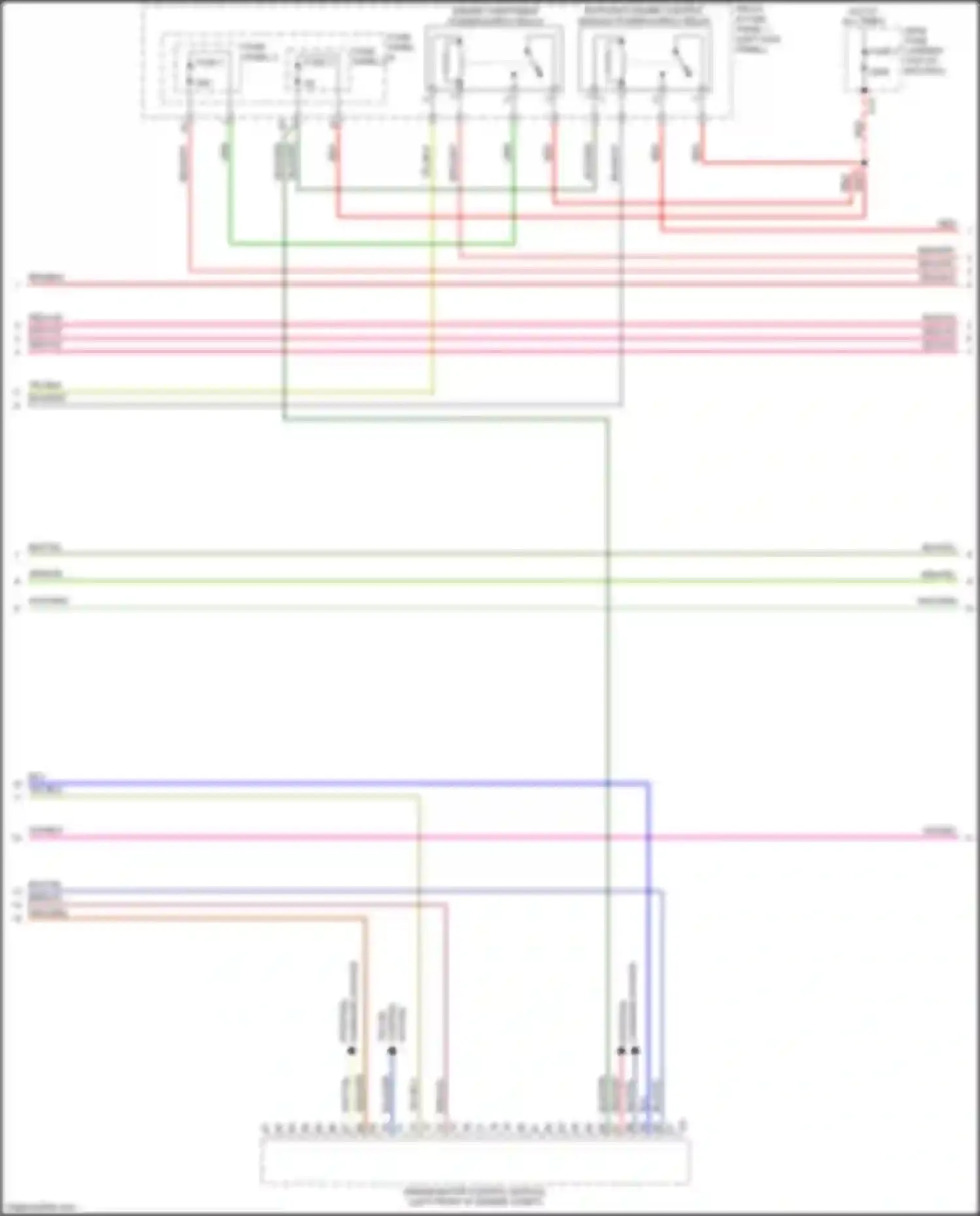 Q5 Audi II (2016-2020): Wiring diagram engine performance 2.0l turbo, engine controls circuit (4 of 10)