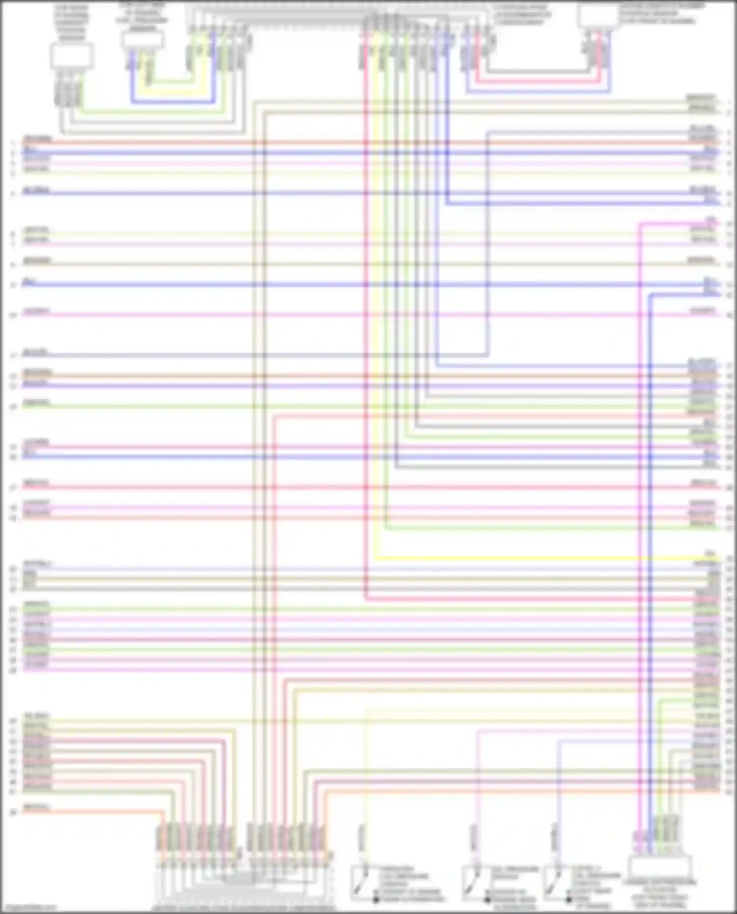 Q5 Audi II (2016-2020): Wiring diagram engine performance 2.0l turbo, engine controls circuit (8 of 10)