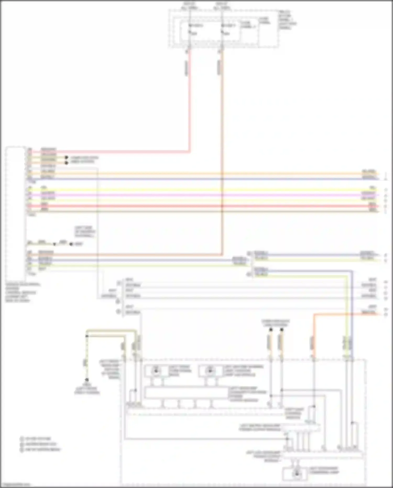 Q5 Audi II (2016-2020): Exterior lamps circuit (1 of 7)