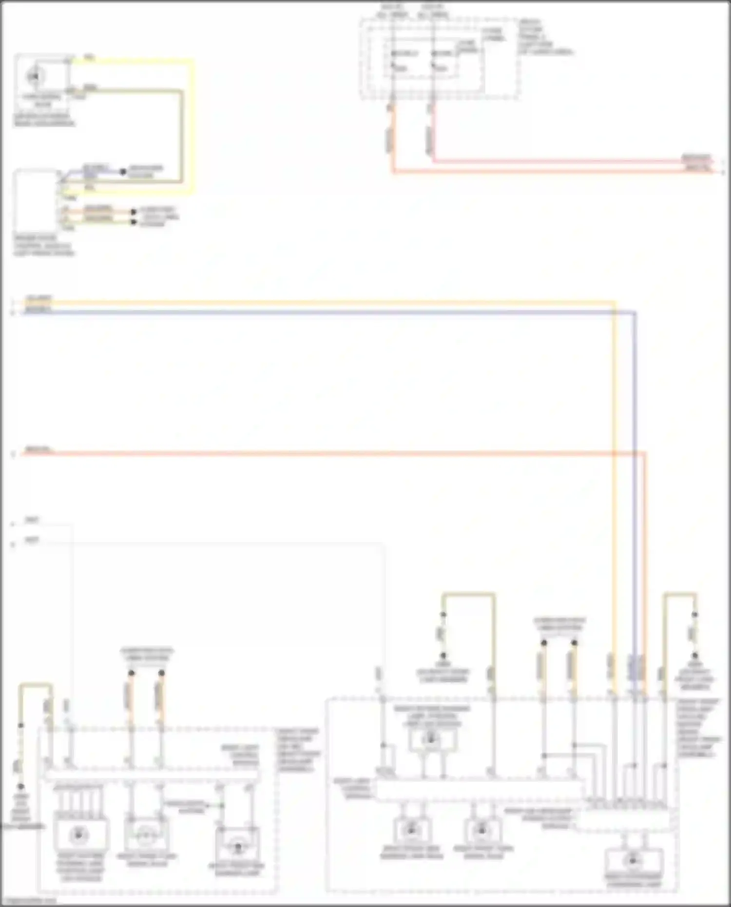 Q5 Audi II (2016-2020): Exterior lamps circuit (4 of 7)