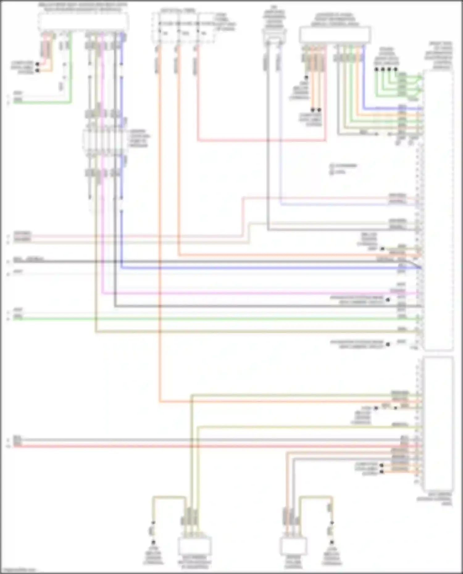 Q5 Audi II (2016-2020): Navigation circuit (4 of 4)