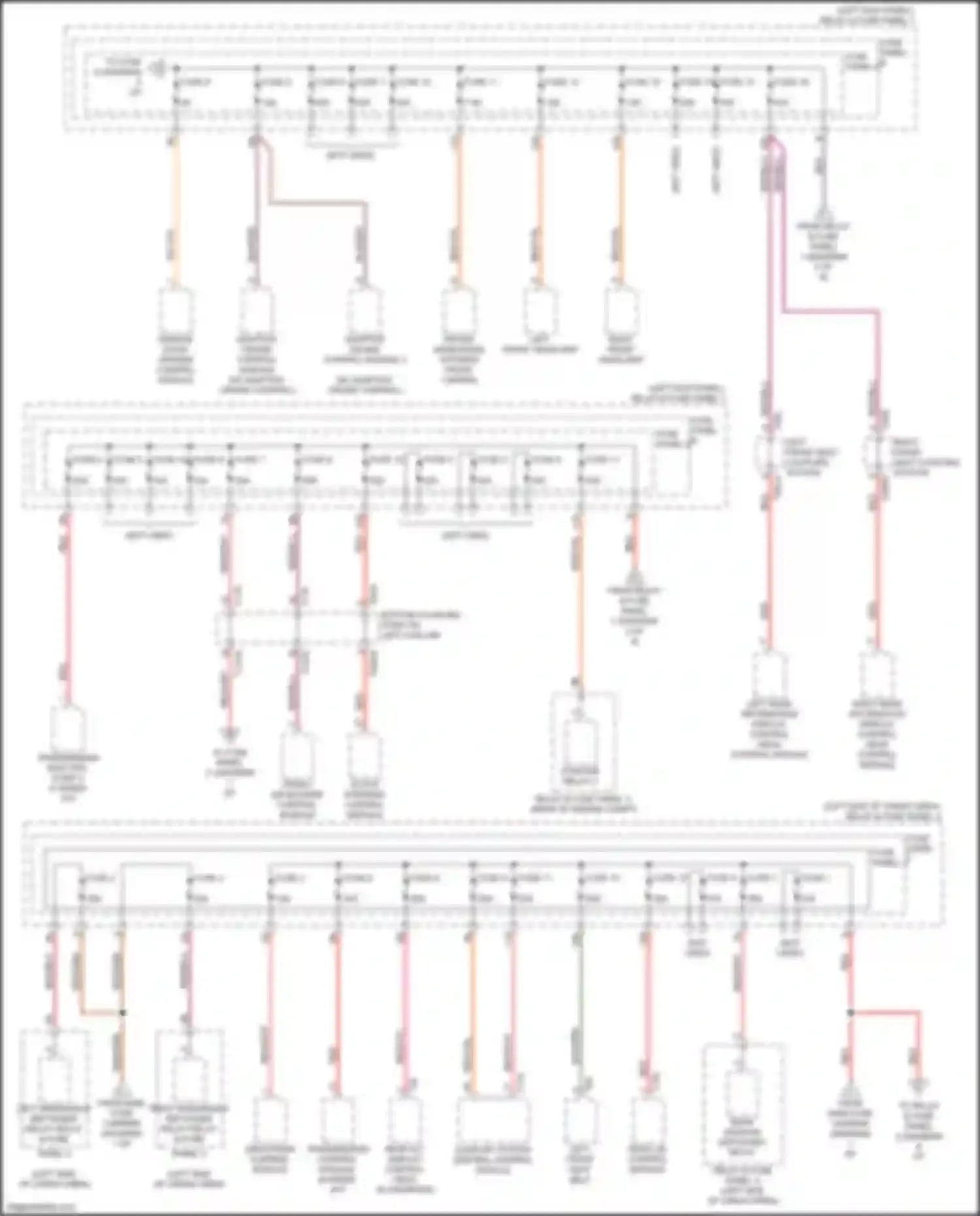 Q5 Audi II (2016-2020): Power distribution circuit (4 of 6)